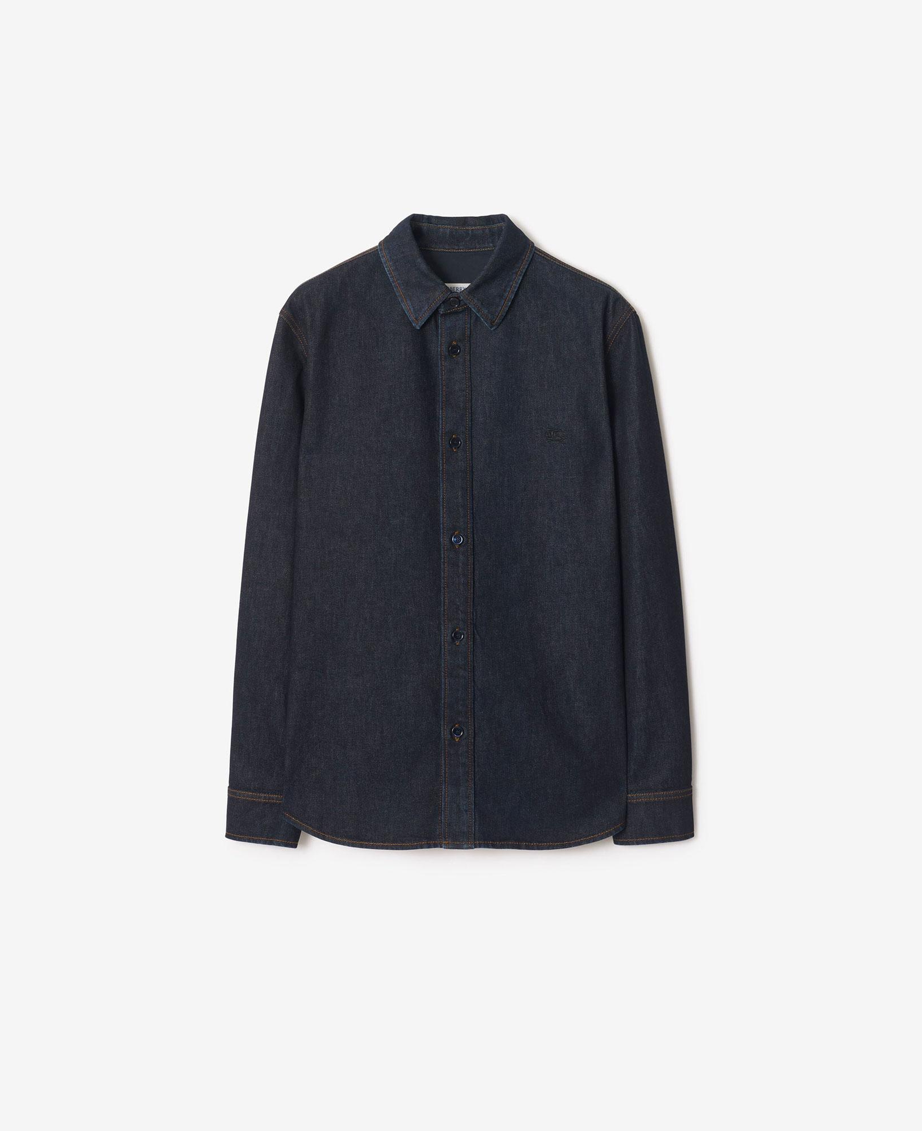 Burberry Damian Erkek Lacivert Gömlek