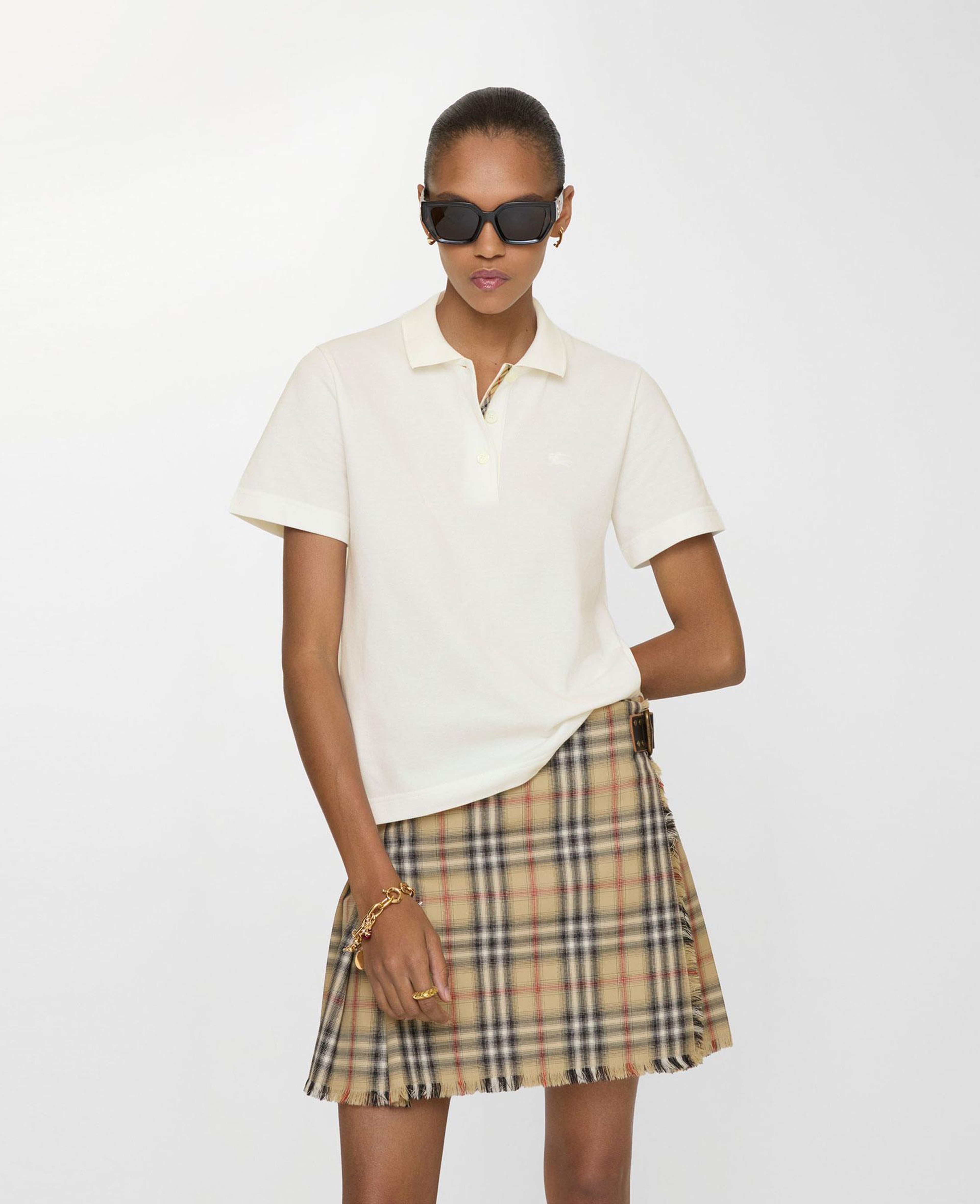 Burberry Priscilla Kadın Beyaz Polo