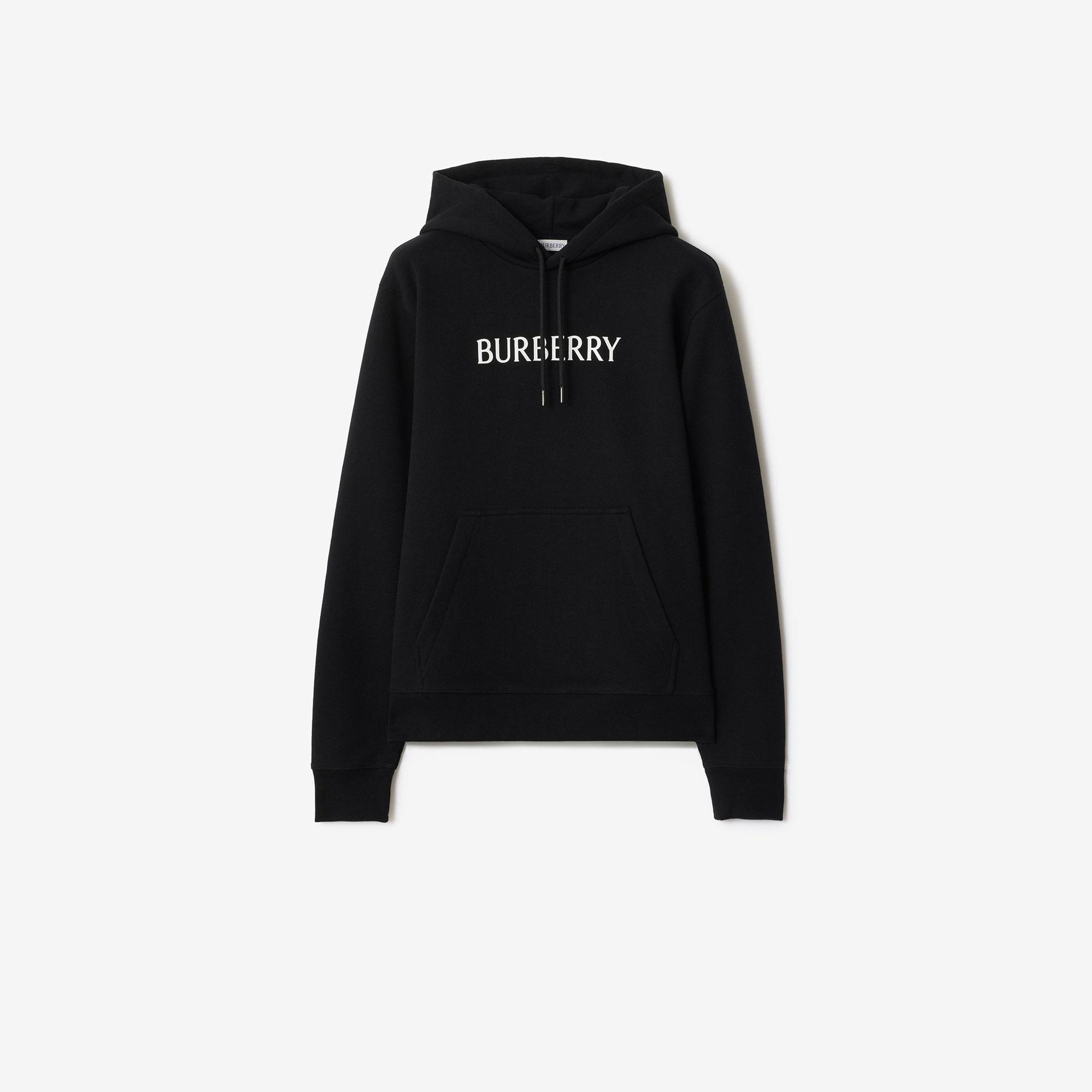 Burberry Sımon Erkek Siyah Hoodie