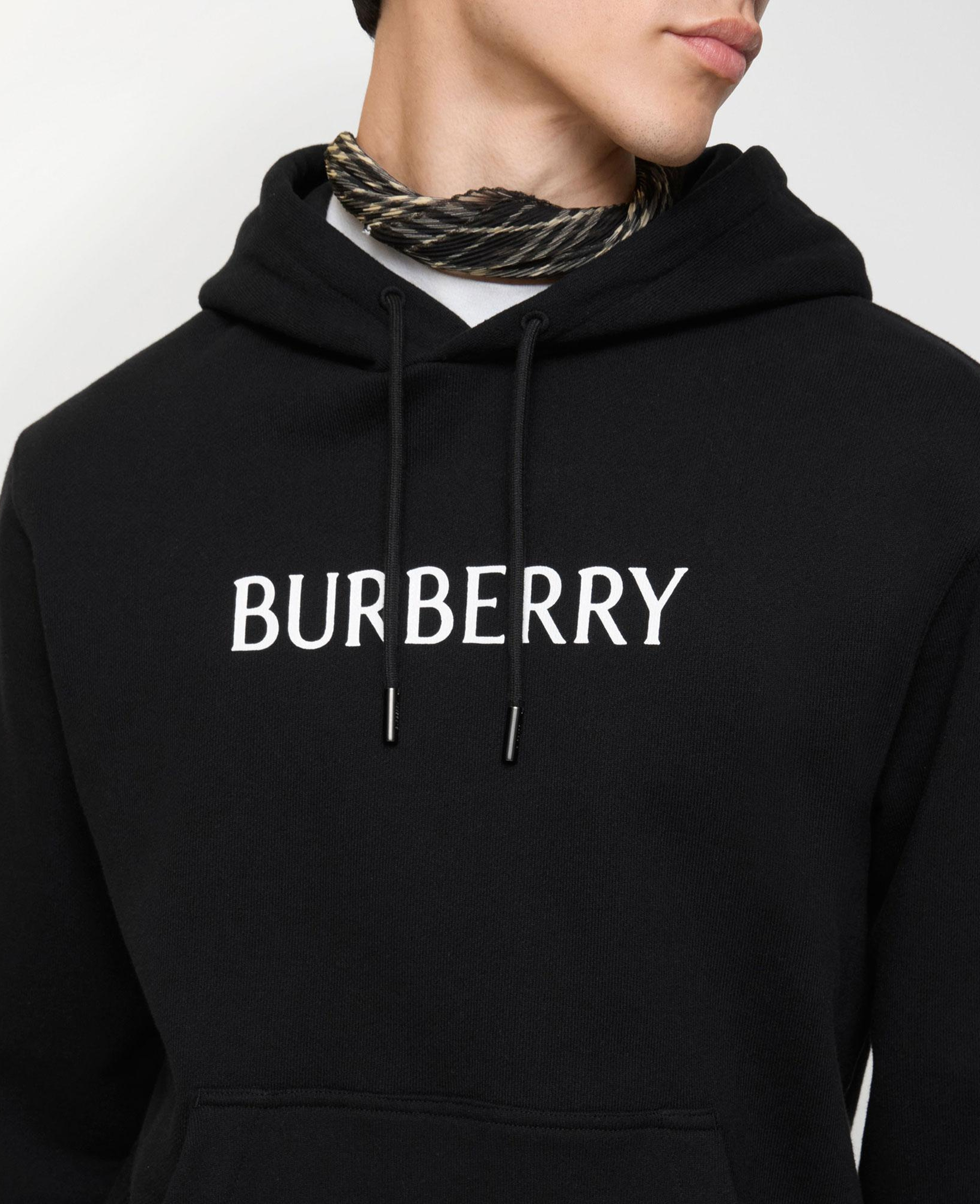 Burberry Sımon Erkek Siyah Hoodie