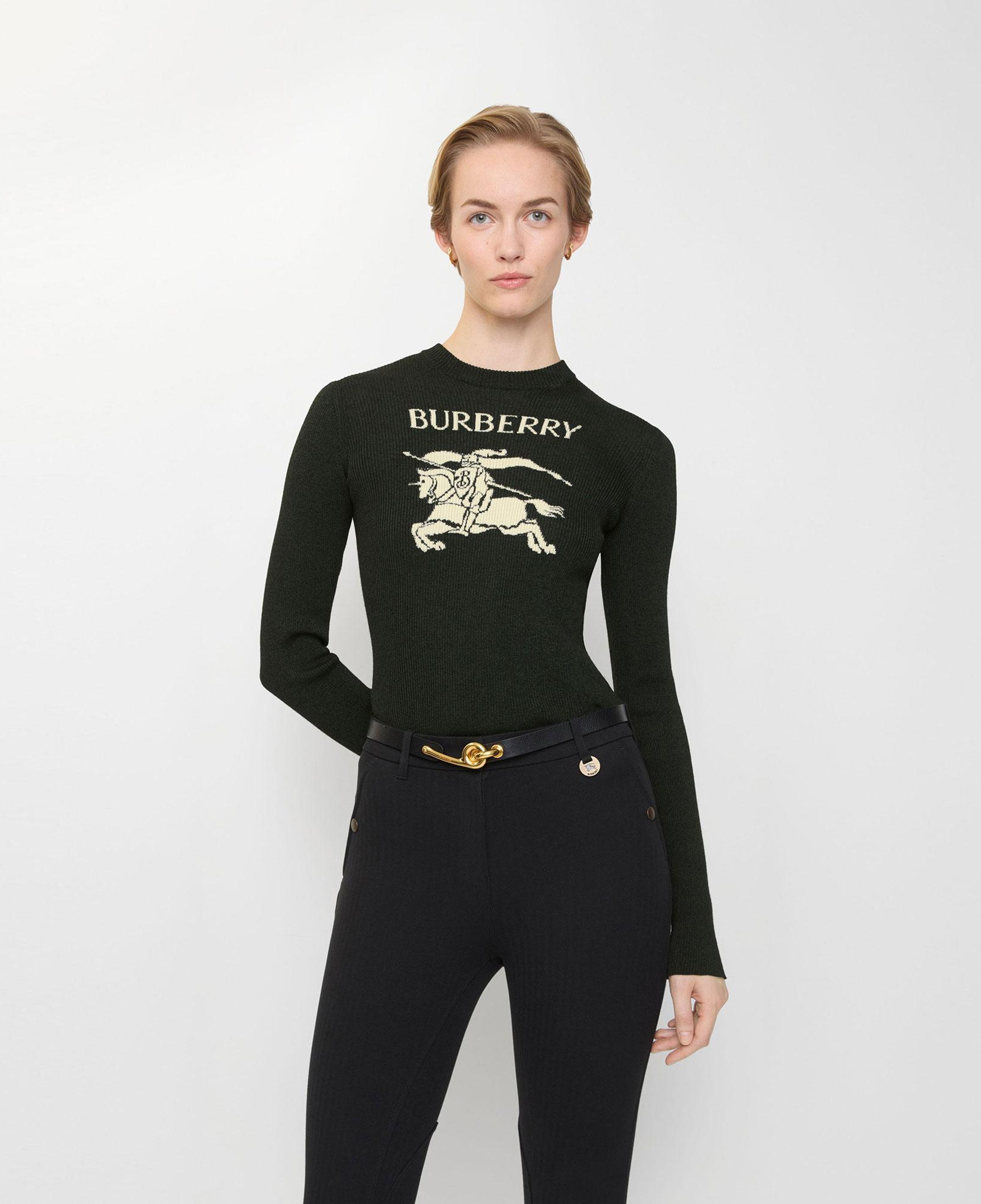 Burberry Shona Kadın Yeşil Triko