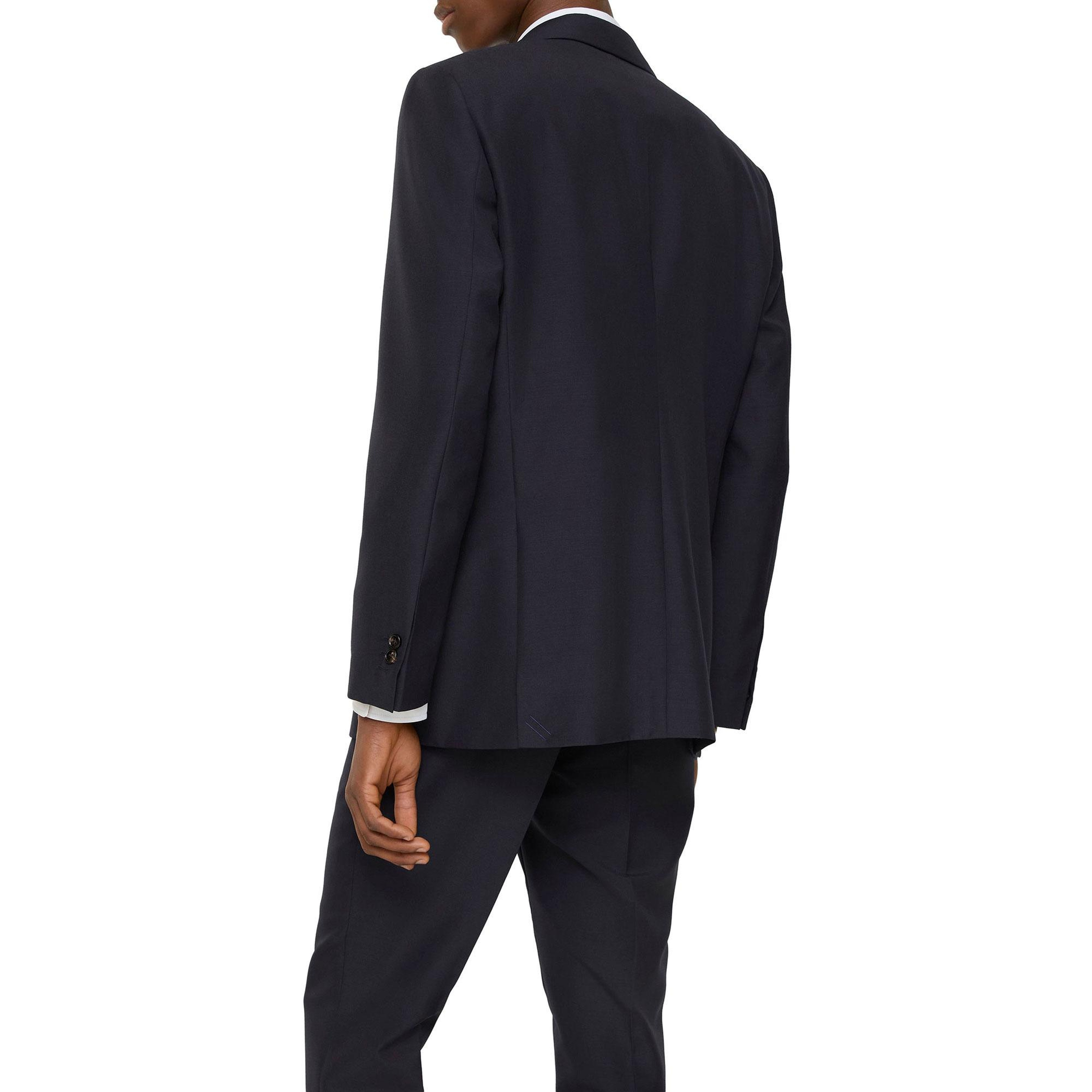 Burberry Sloane Erkek Lacivert Blazer Ceket