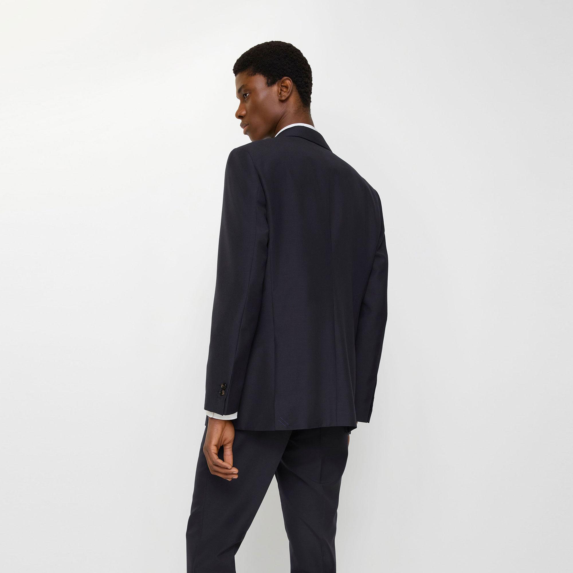 Burberry Sloane Erkek Lacivert Blazer Ceket