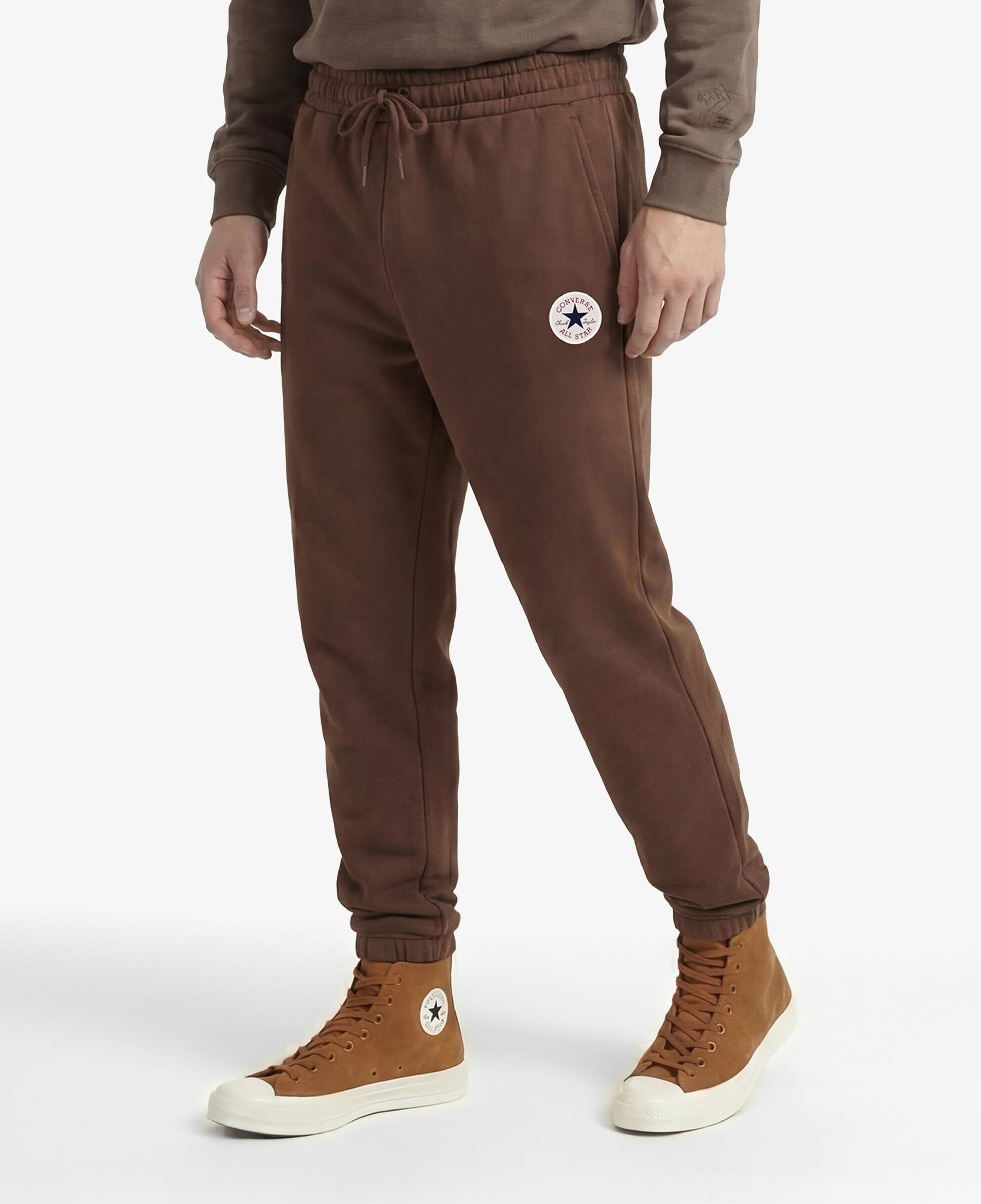 Converse Standard Fit Core Chuck Patch Erkek Kahverengi Eşofman Altı