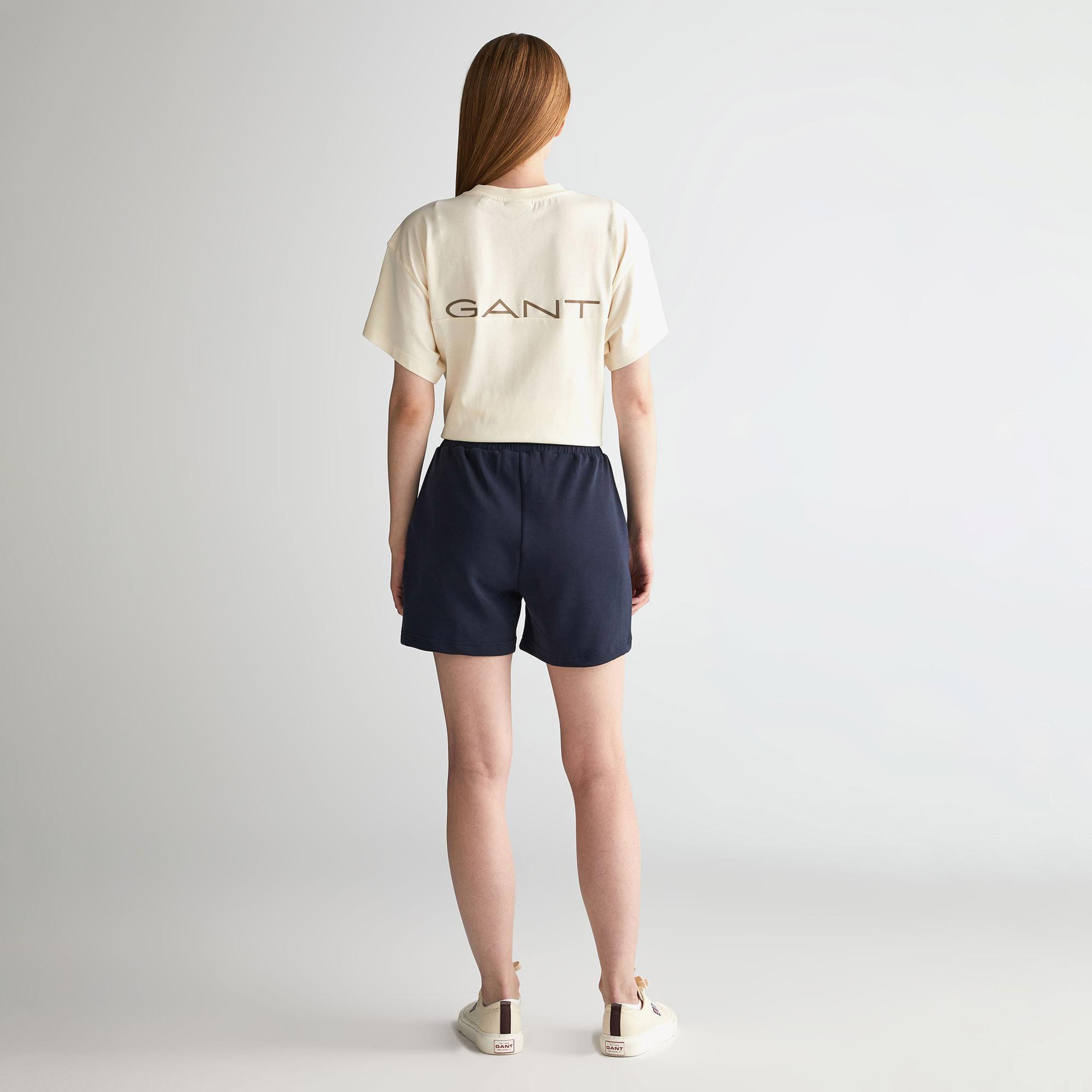GANT Kadın Lacivert Regular Fit Şort