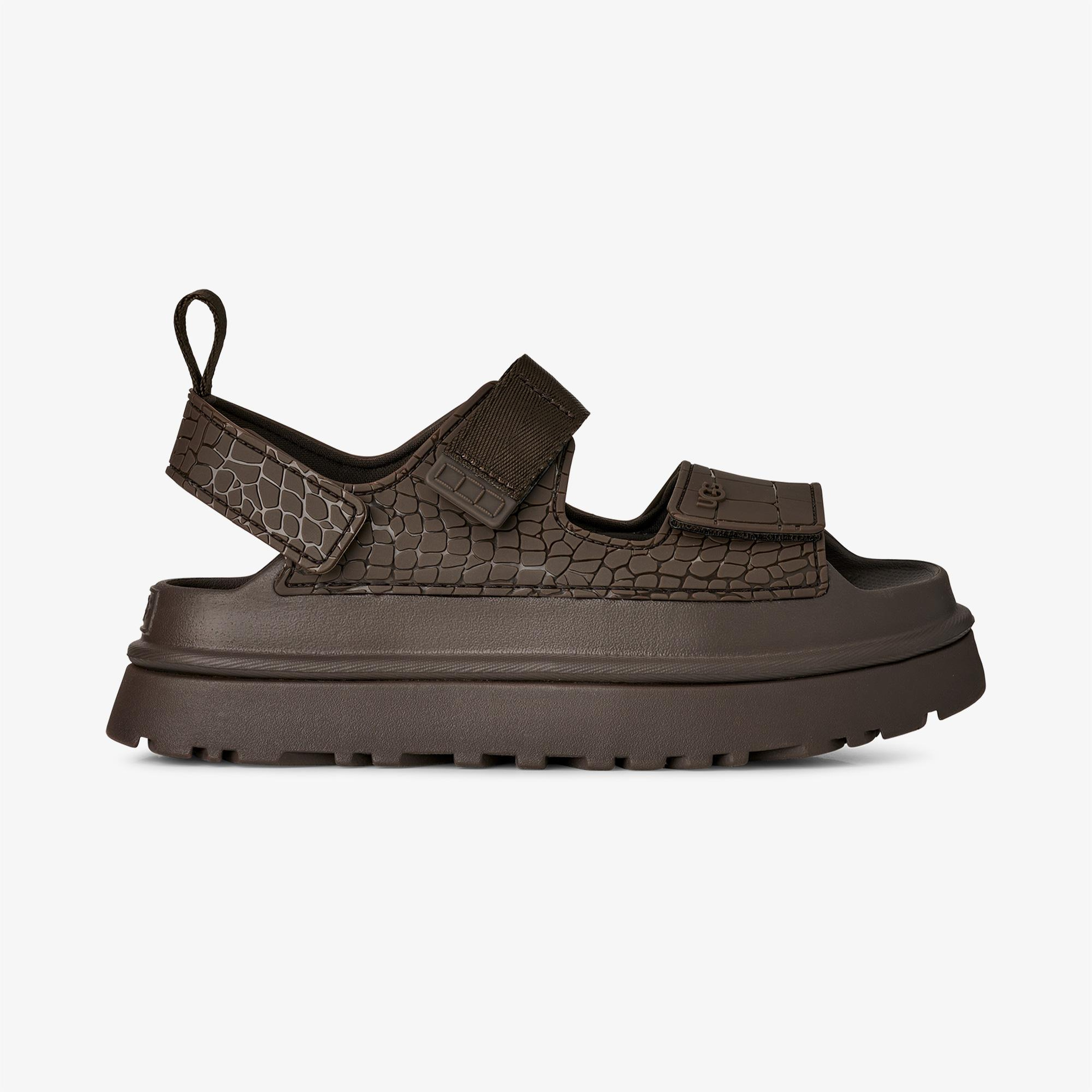 UGG Goldenglow Embossed Kadın Haki Sandalet