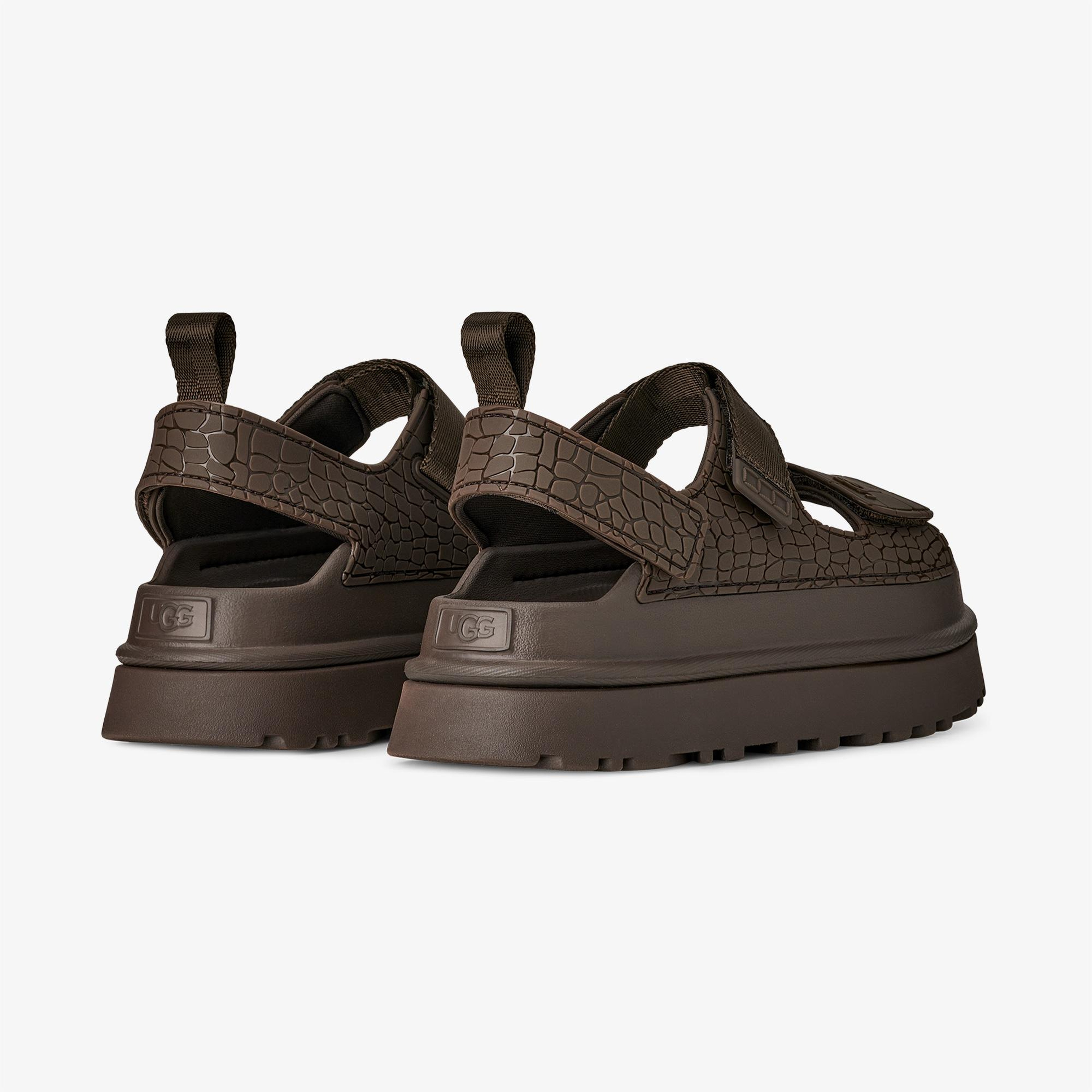 UGG Goldenglow Embossed Kadın Haki Sandalet