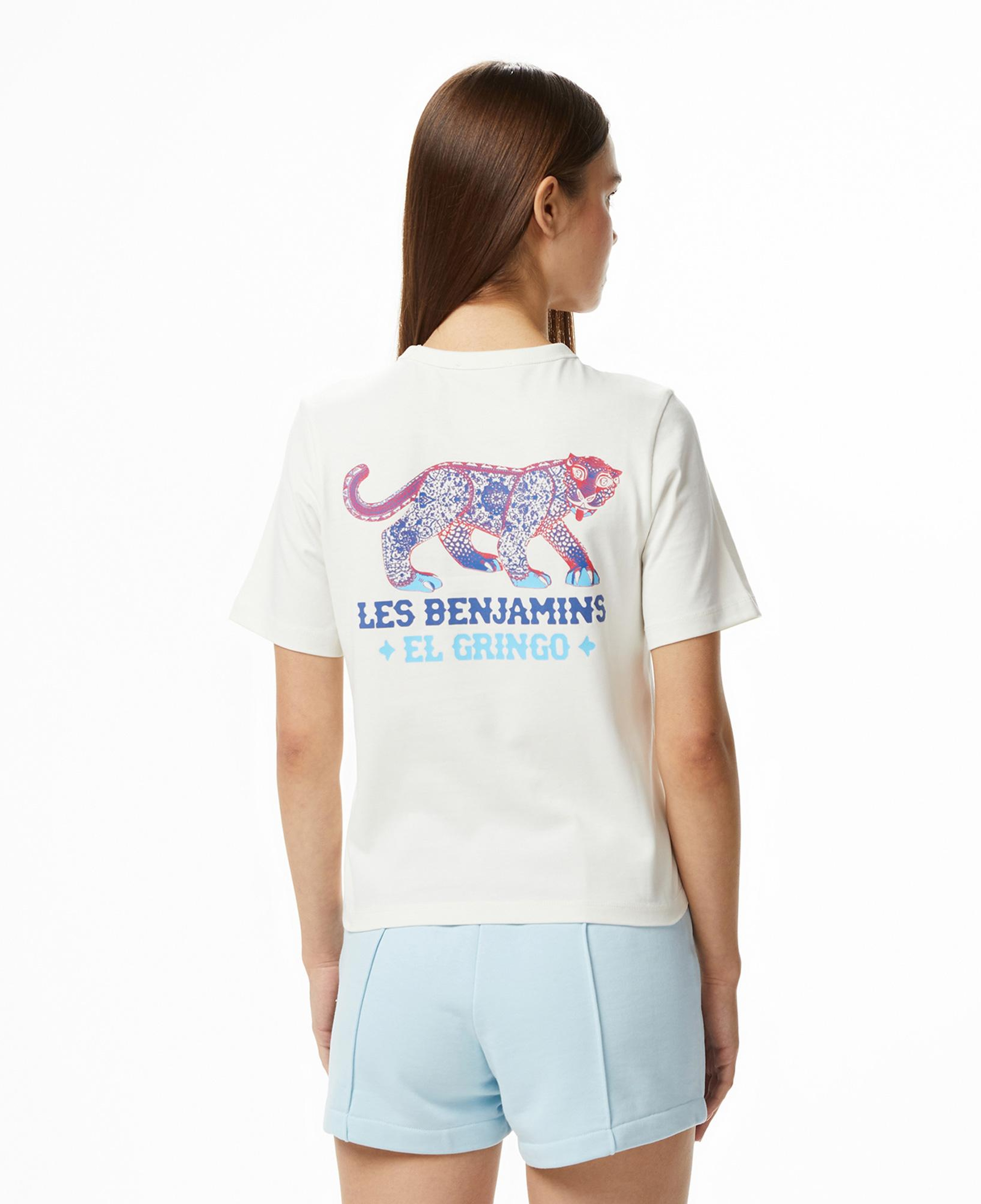 Les Benjamins 024 Kadın Beyaz T-Shirt