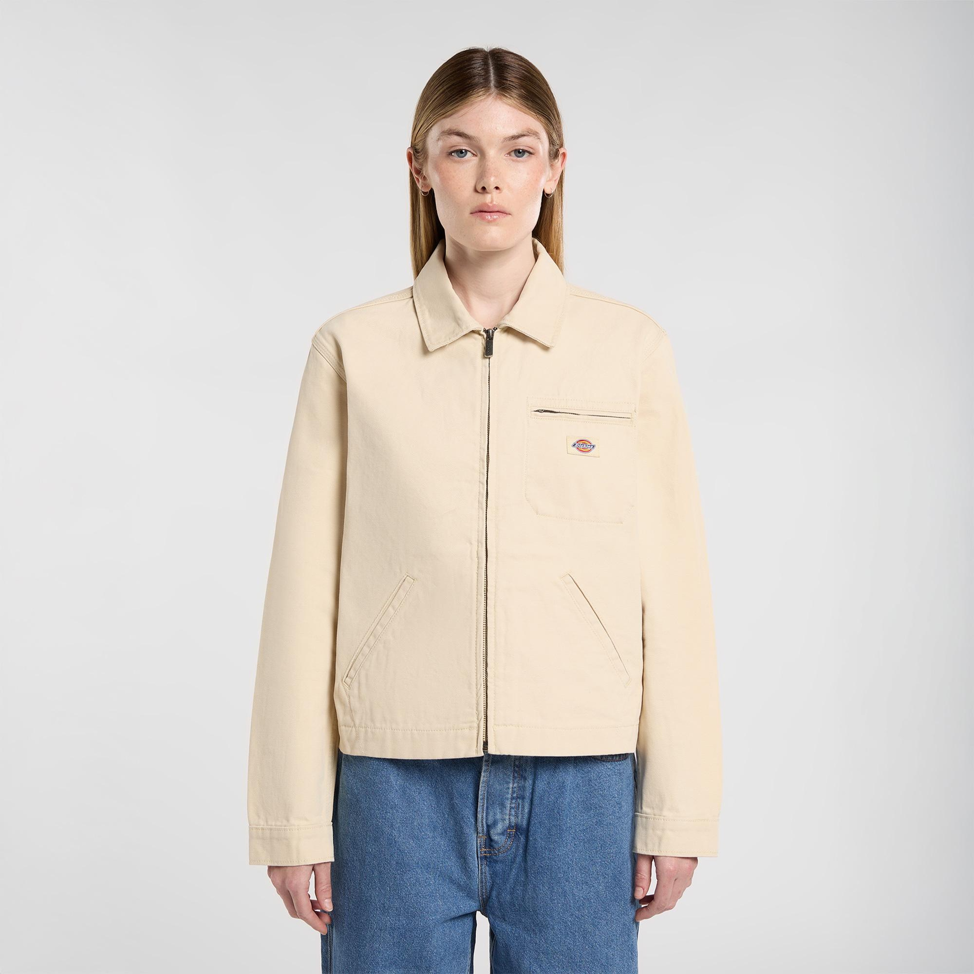 Dickies Unlined Canvas Painter Kadın Bej Ceket