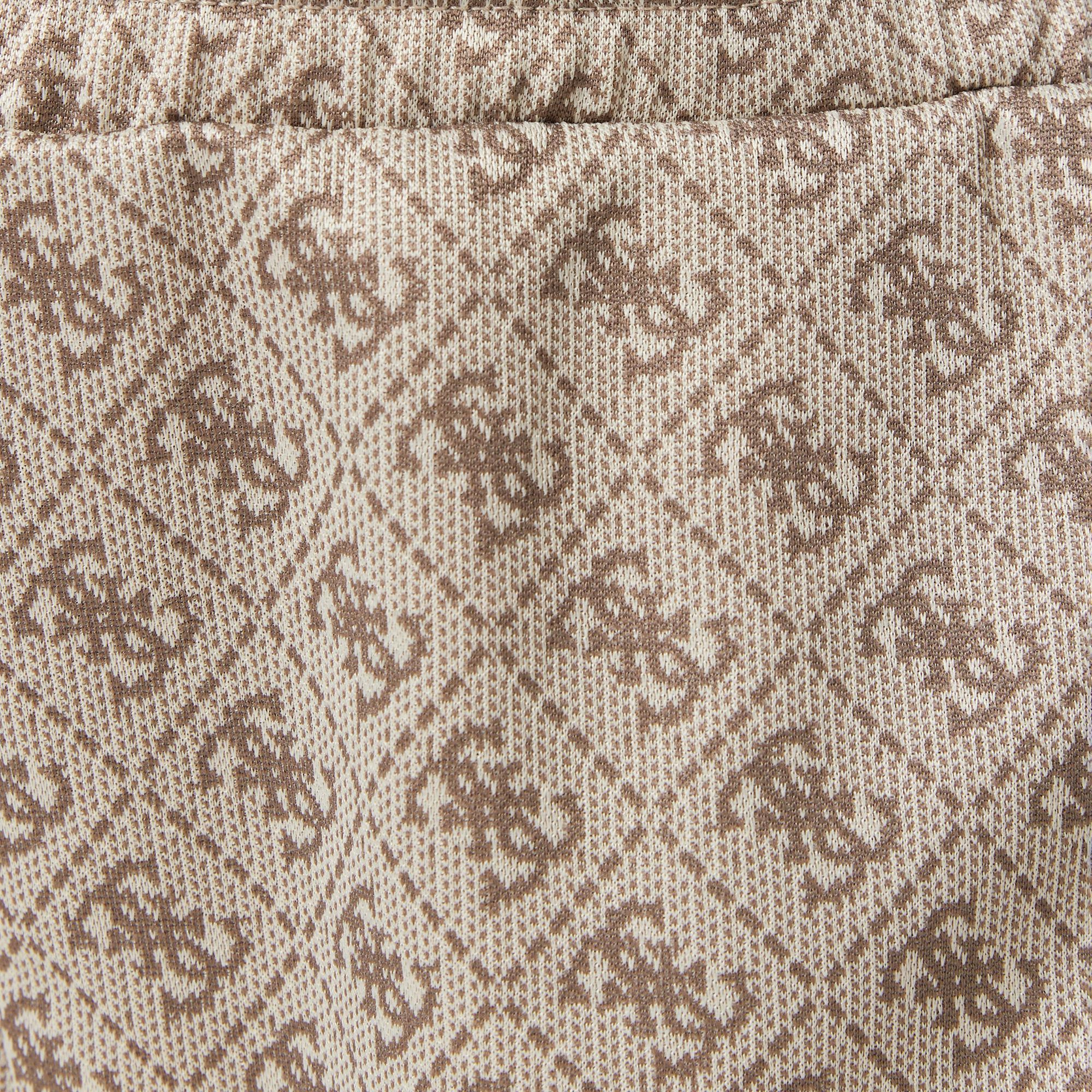 Guess Jacquard Aktif Regular Fit Kadın Bej Şort