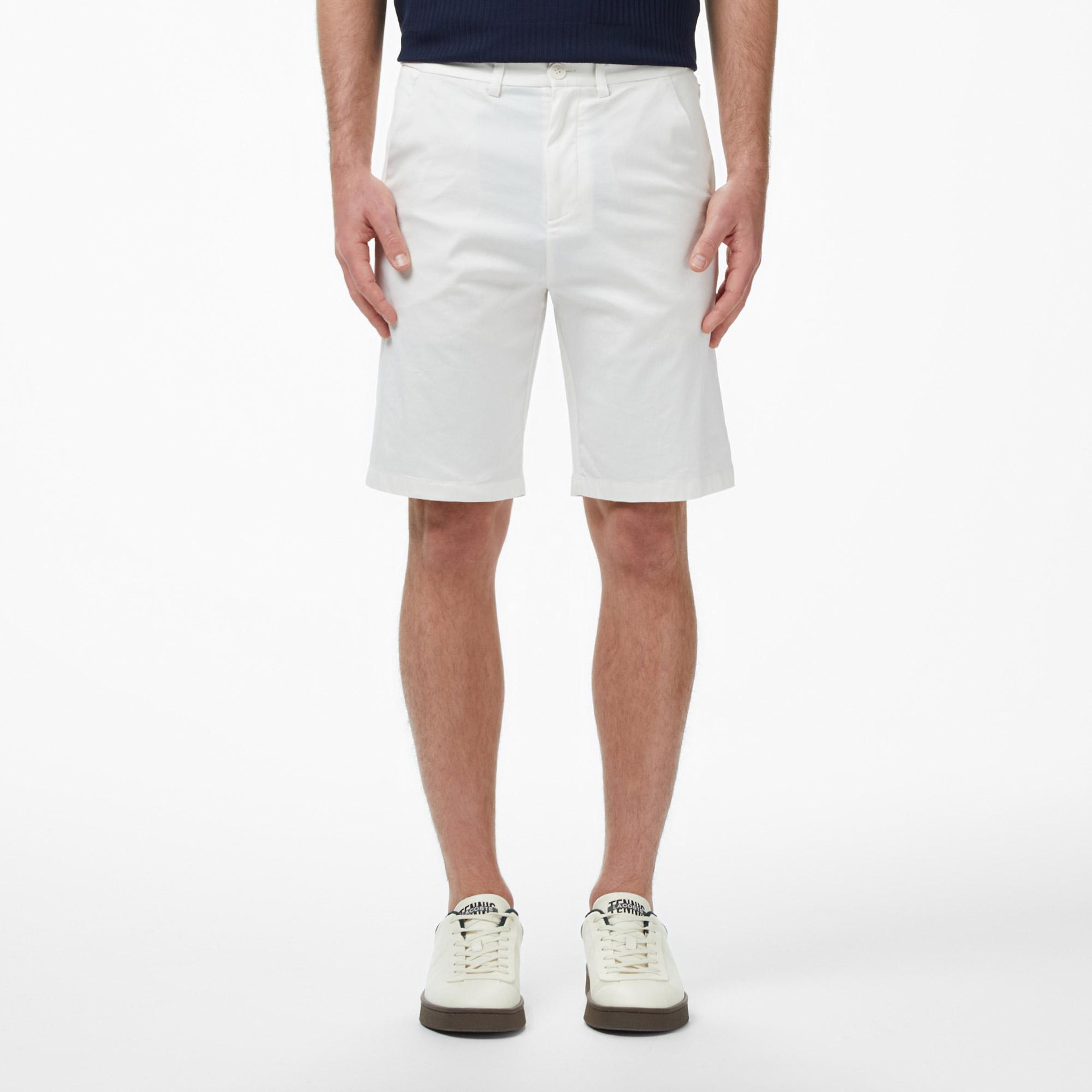 Lacoste Erkek Regular Fit Krem Bermuda Şort