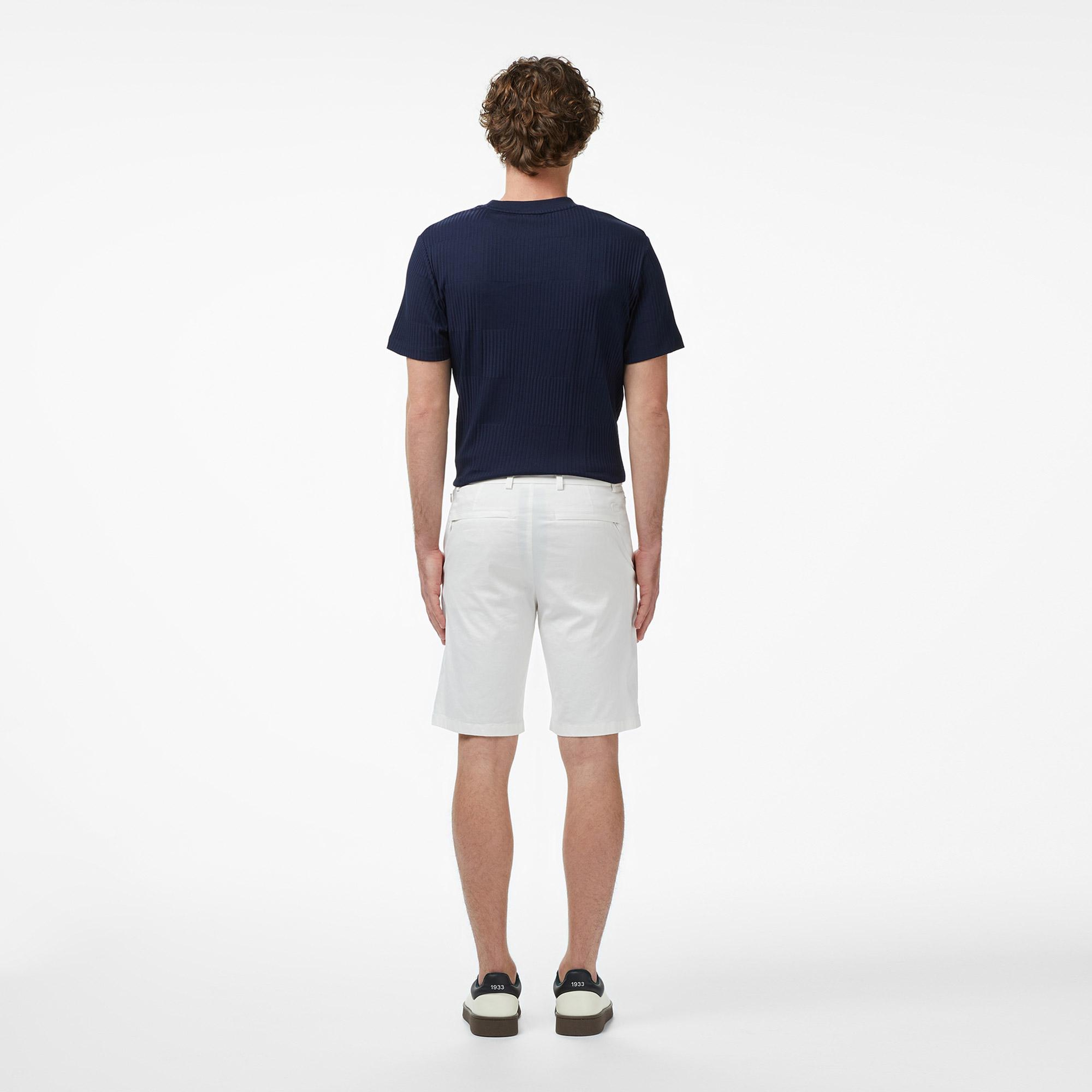 Lacoste Erkek Regular Fit Krem Bermuda Şort