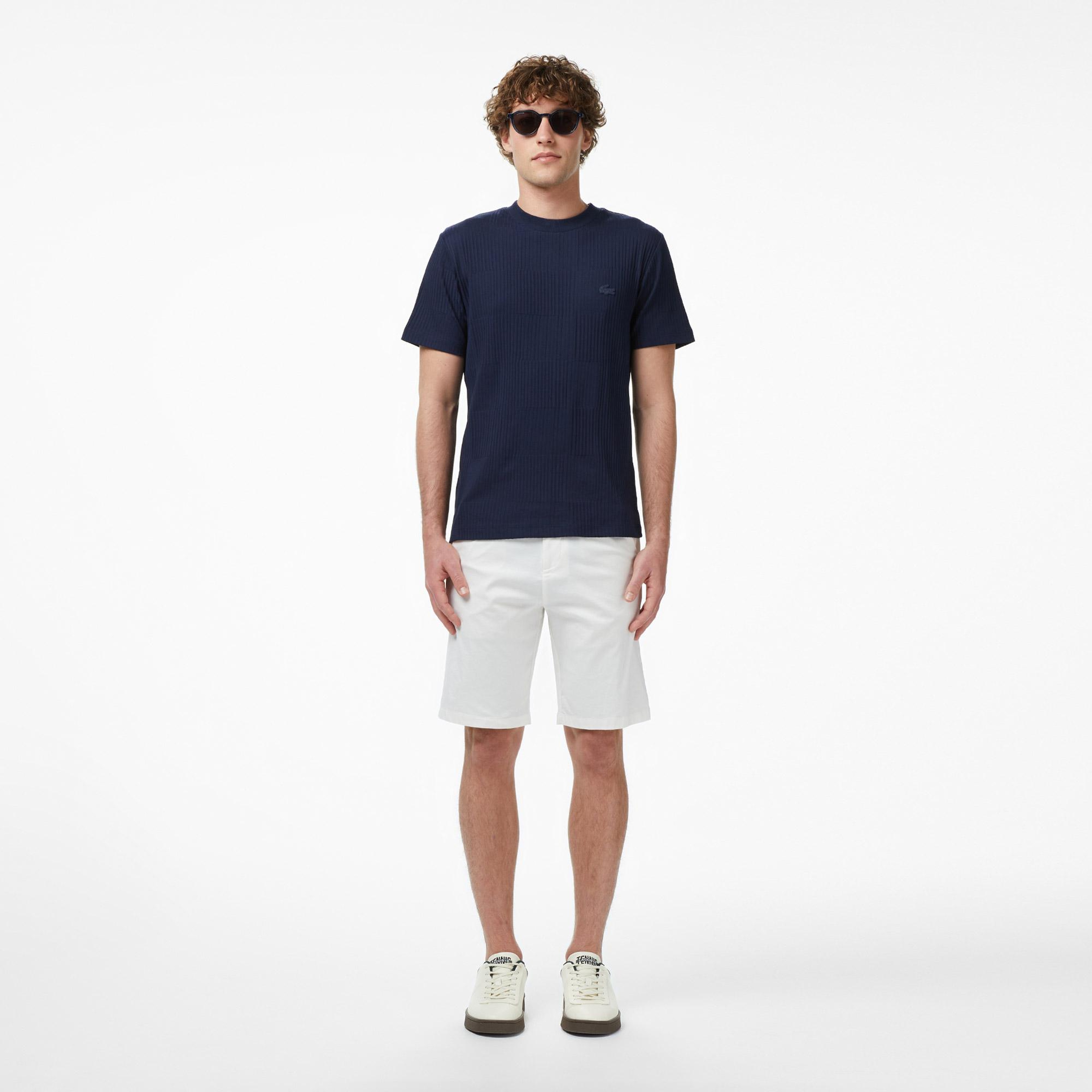 Lacoste Erkek Regular Fit Krem Bermuda Şort