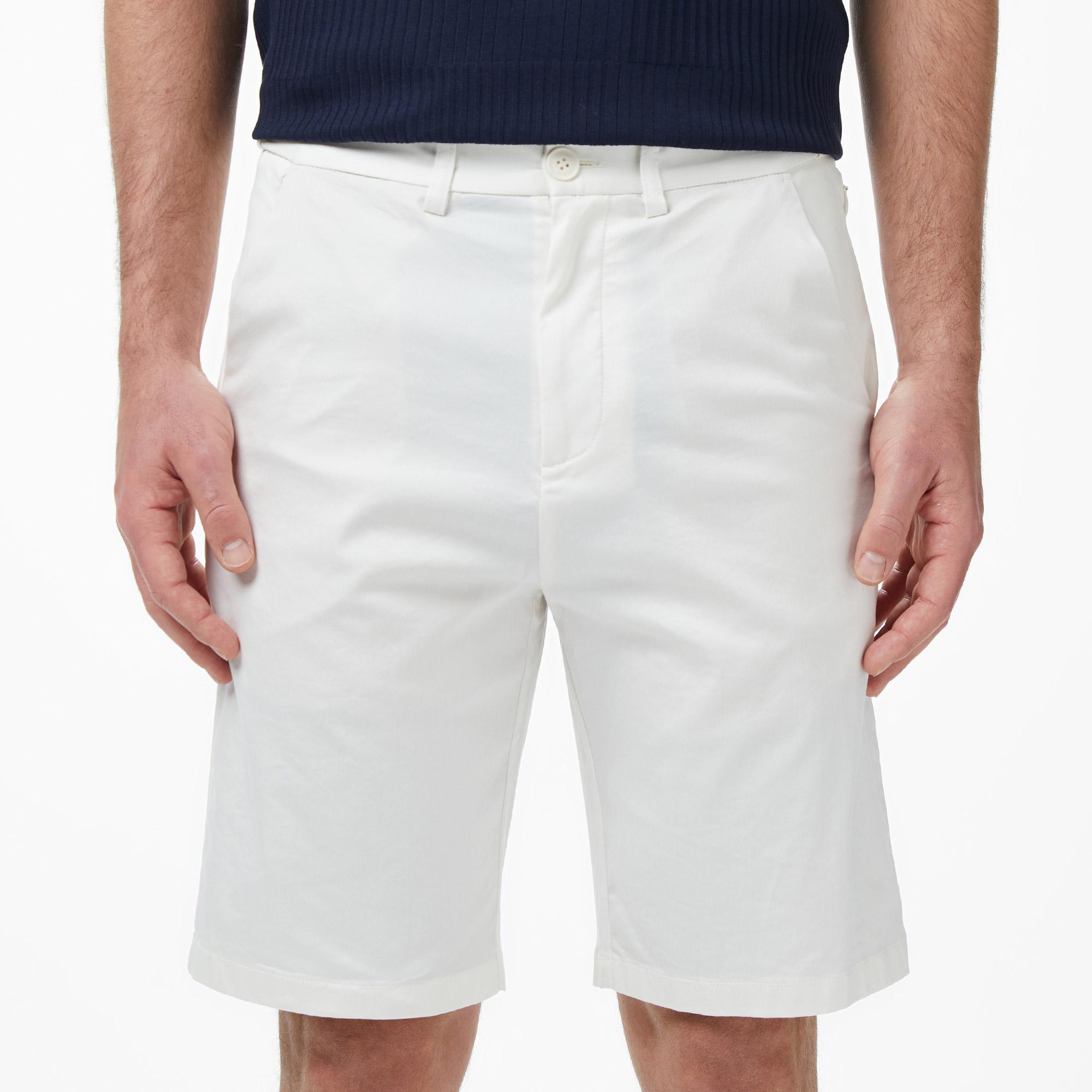 Lacoste Erkek Regular Fit Krem Bermuda Şort