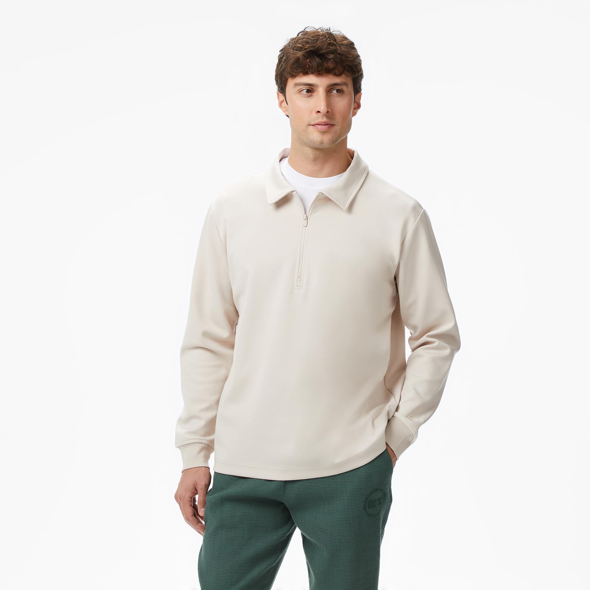 UNITED4 Erkek Krem Sweatshirt