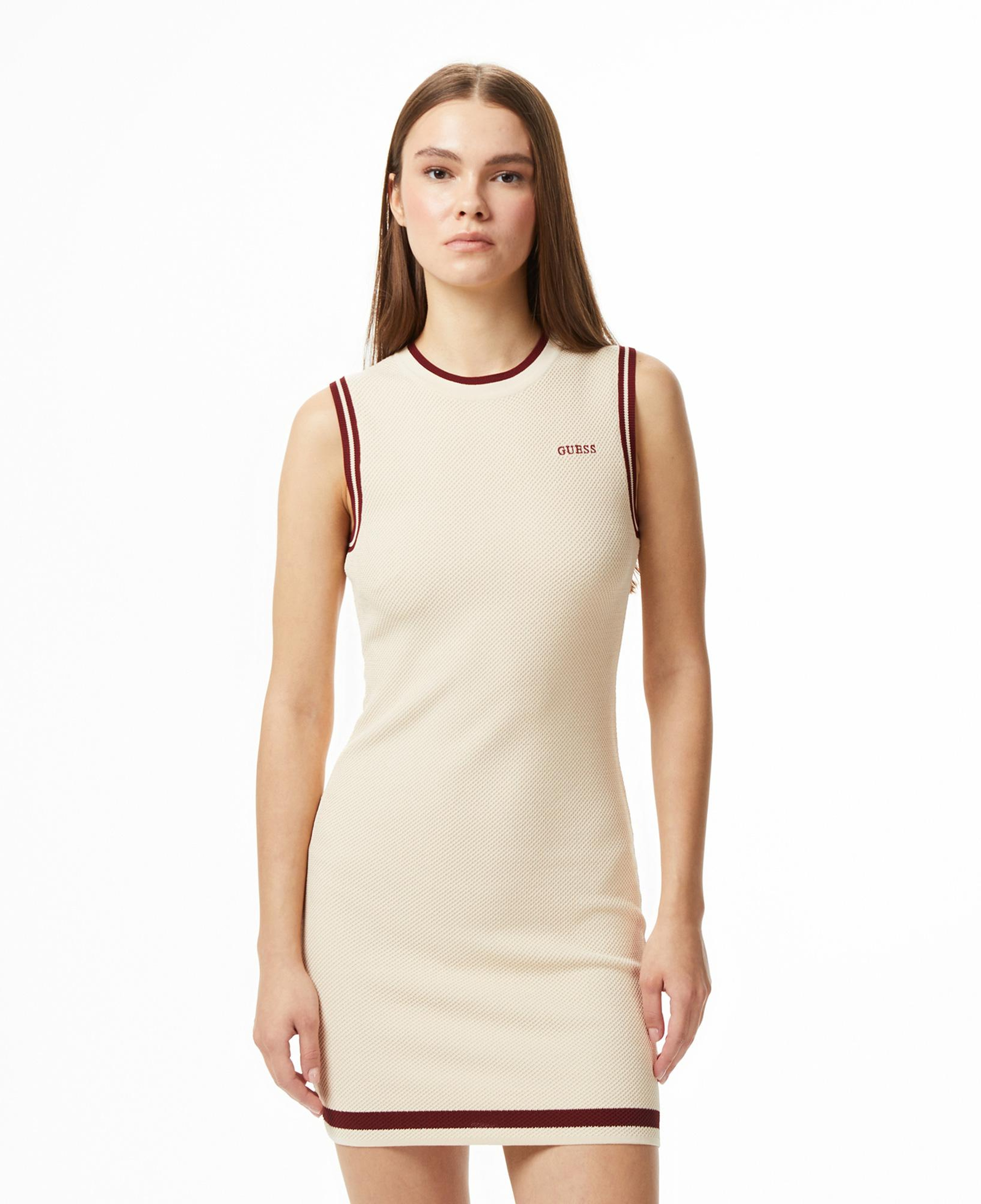 Guess Gabry Aktif Kadın Krem Elbise