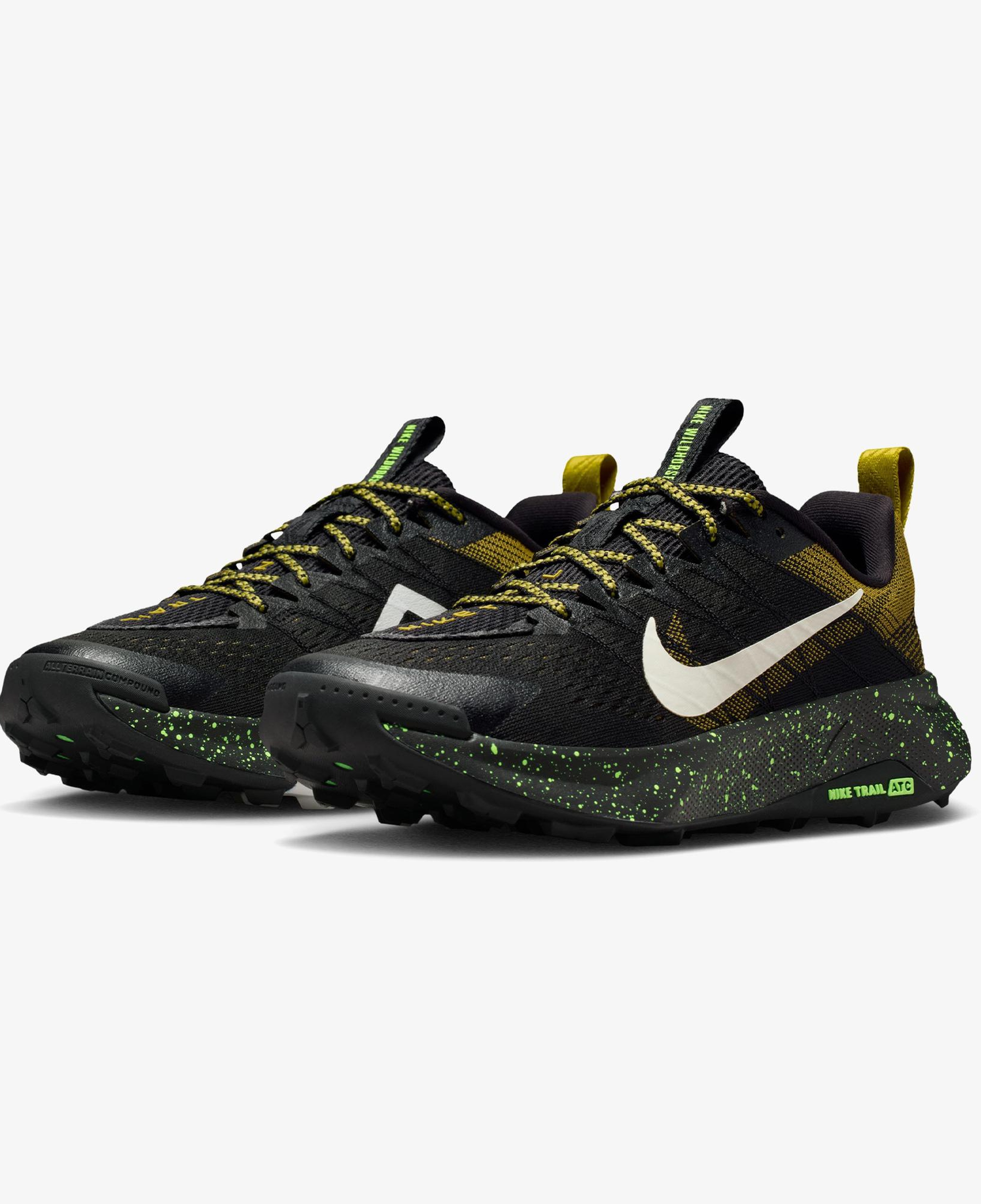 Nike Reactx Wildhorse 10 Kadın Siyah Koşu Ayakkabısı