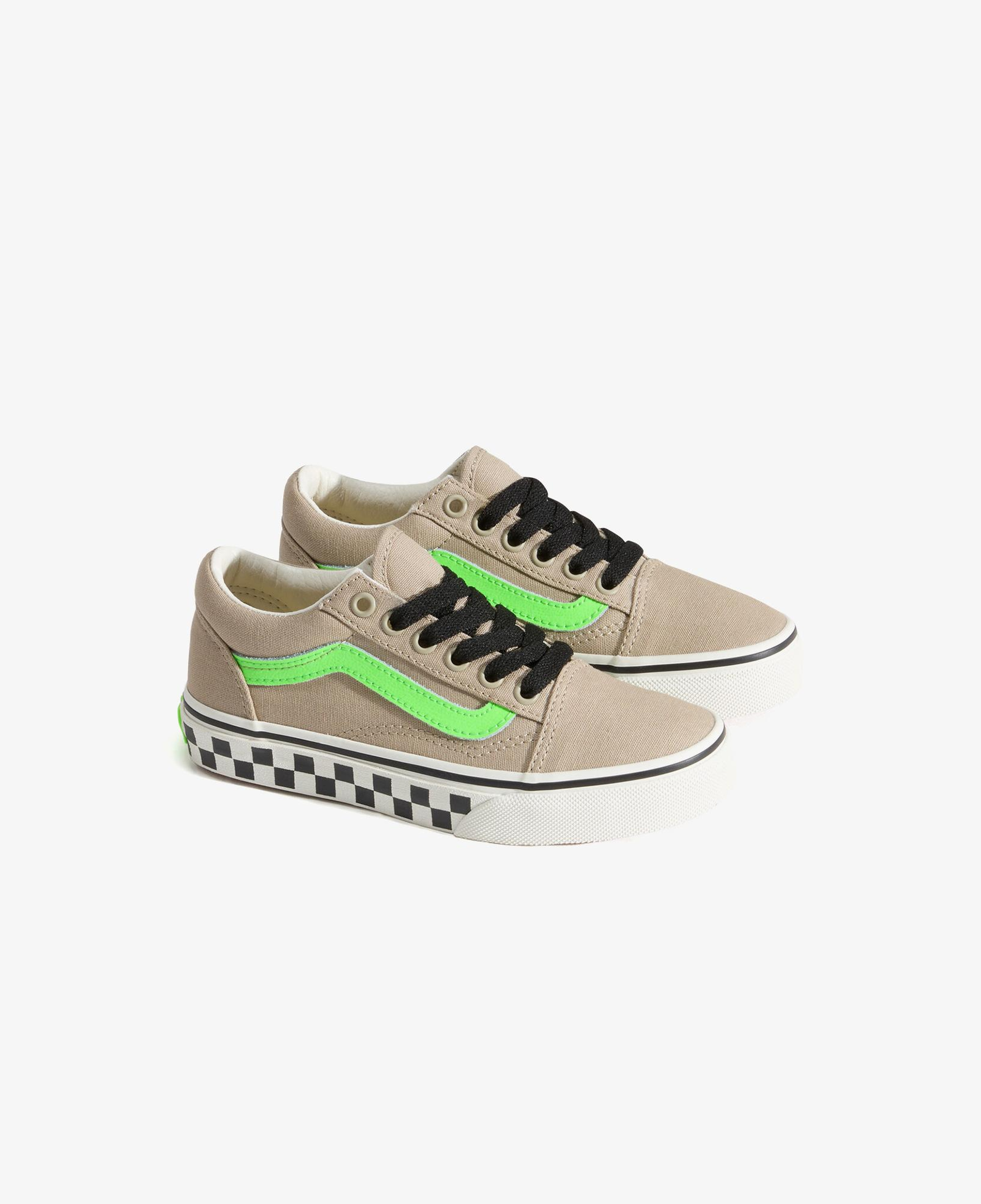 Vans Old Skool Çocuk Yeşil Sneaker