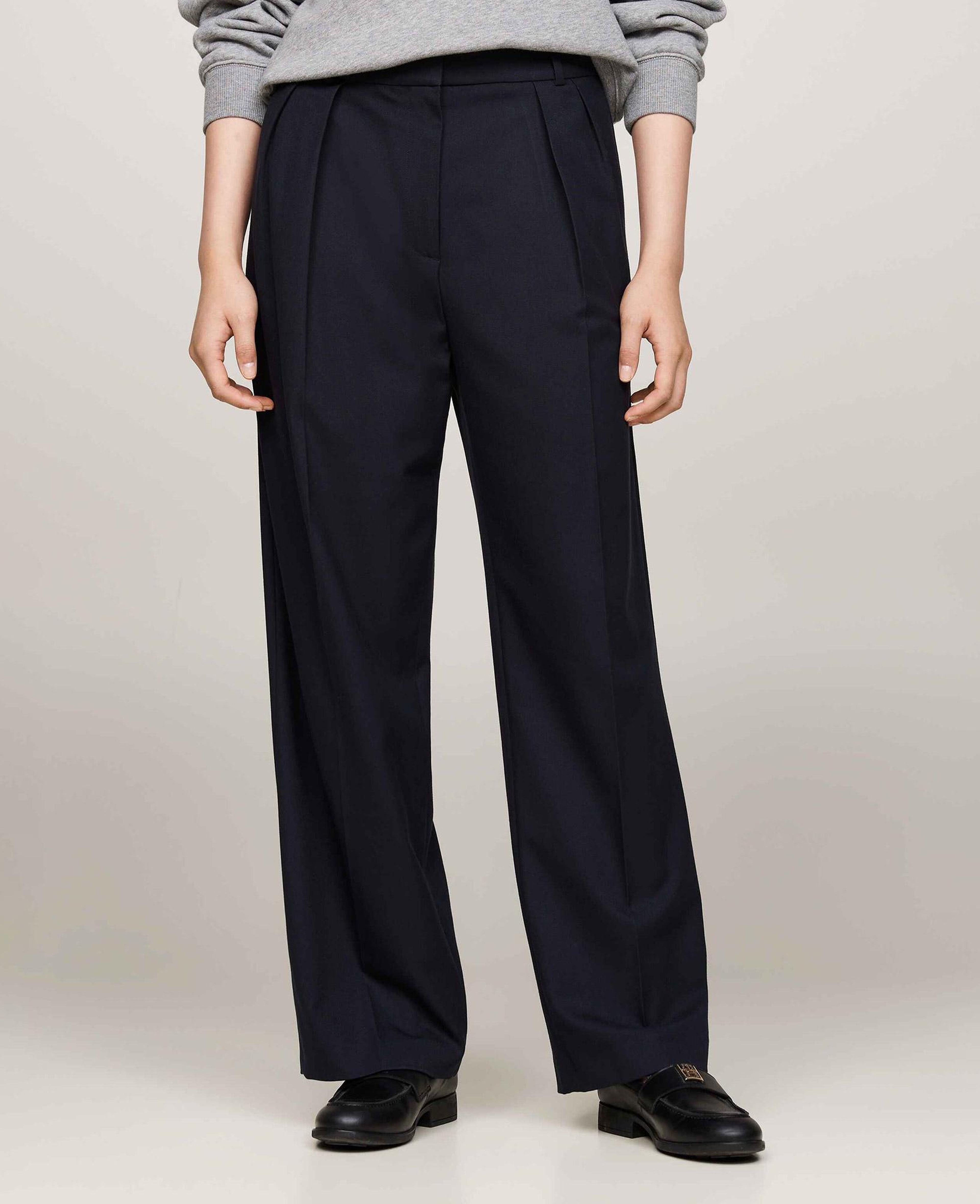 Tommy Hilfiger Kadın Mavi Pantolon
