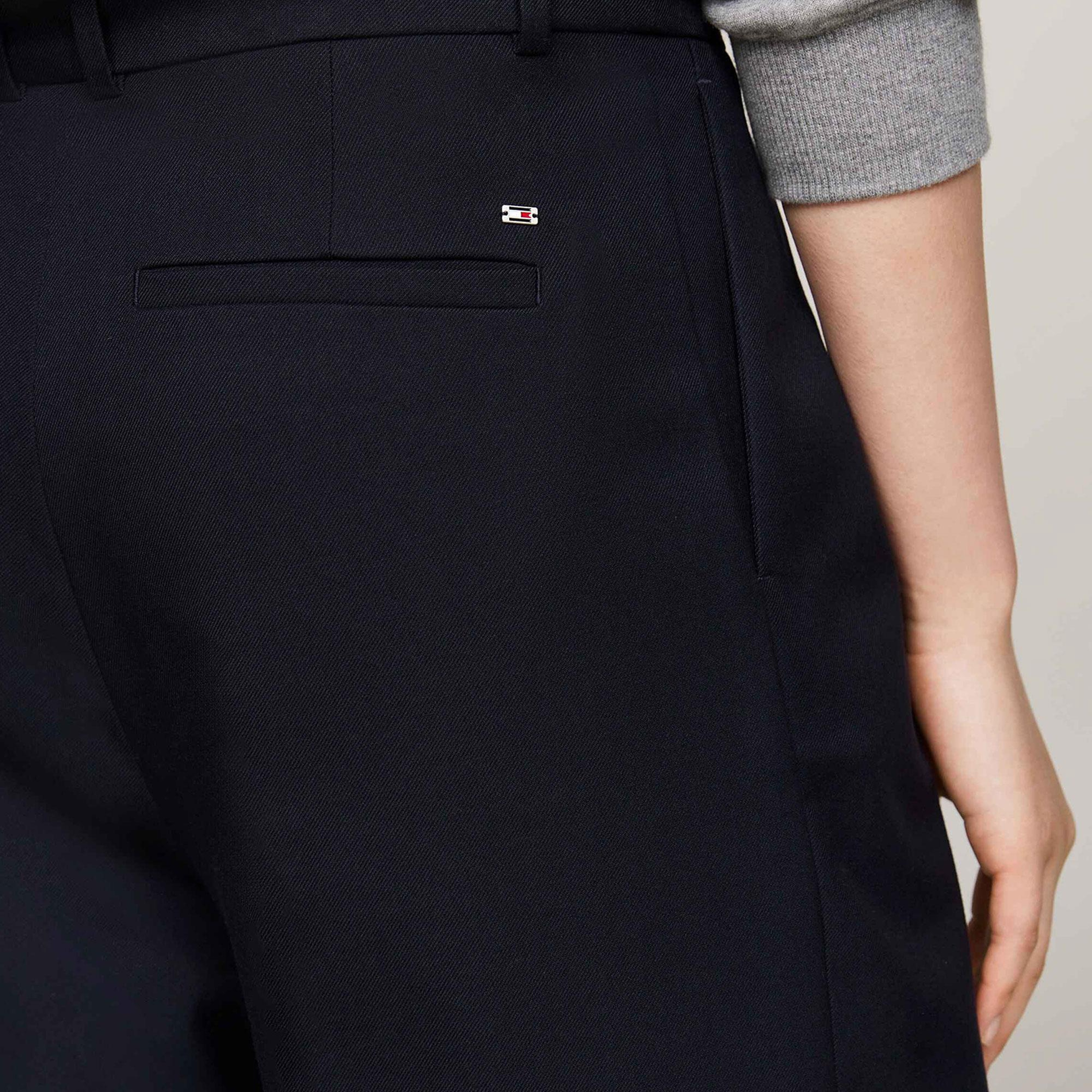 Tommy Hilfiger Kadın Mavi Pantolon