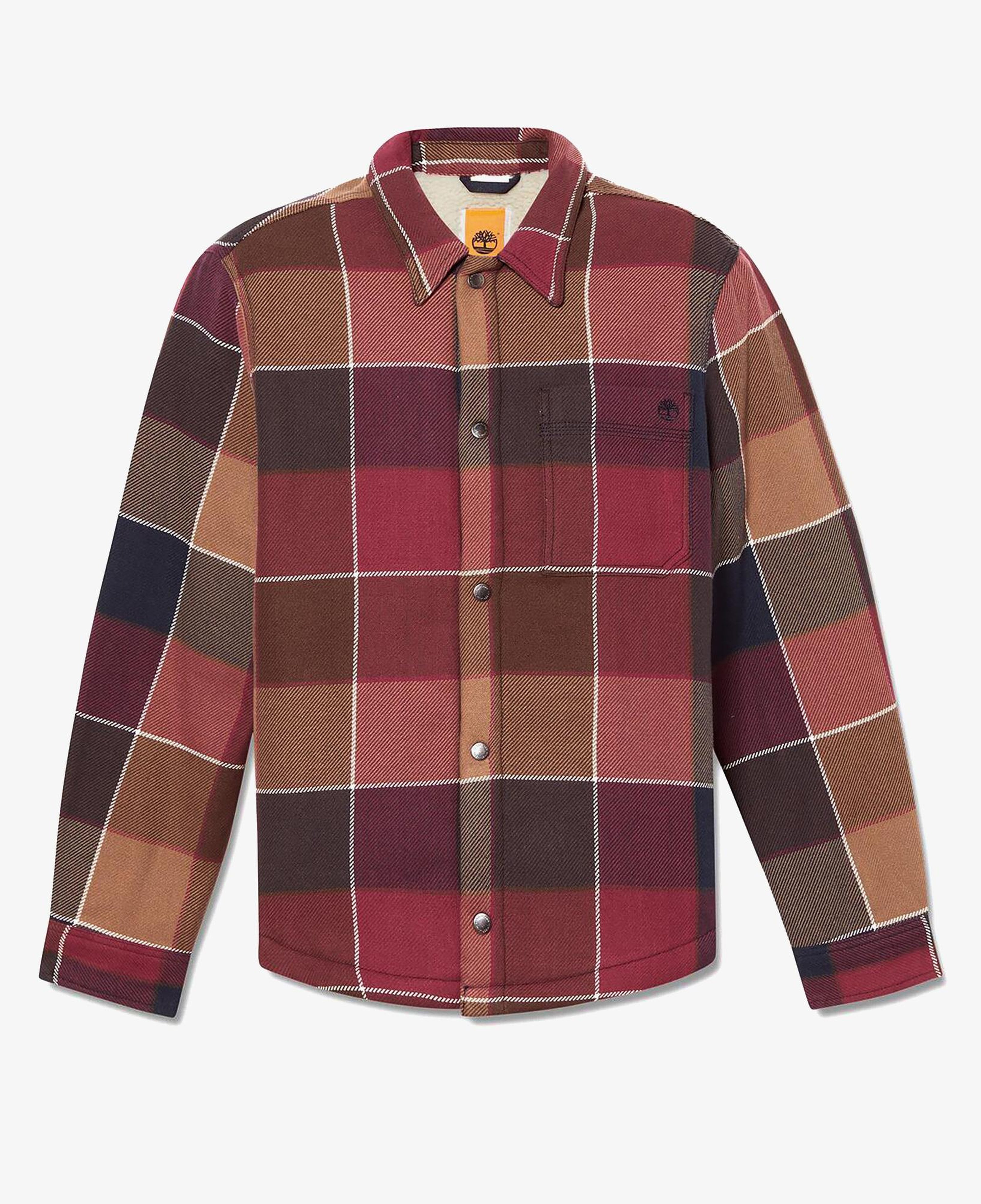 Timberland Sherpa Lined Plaid Erkek Renkli Ceket