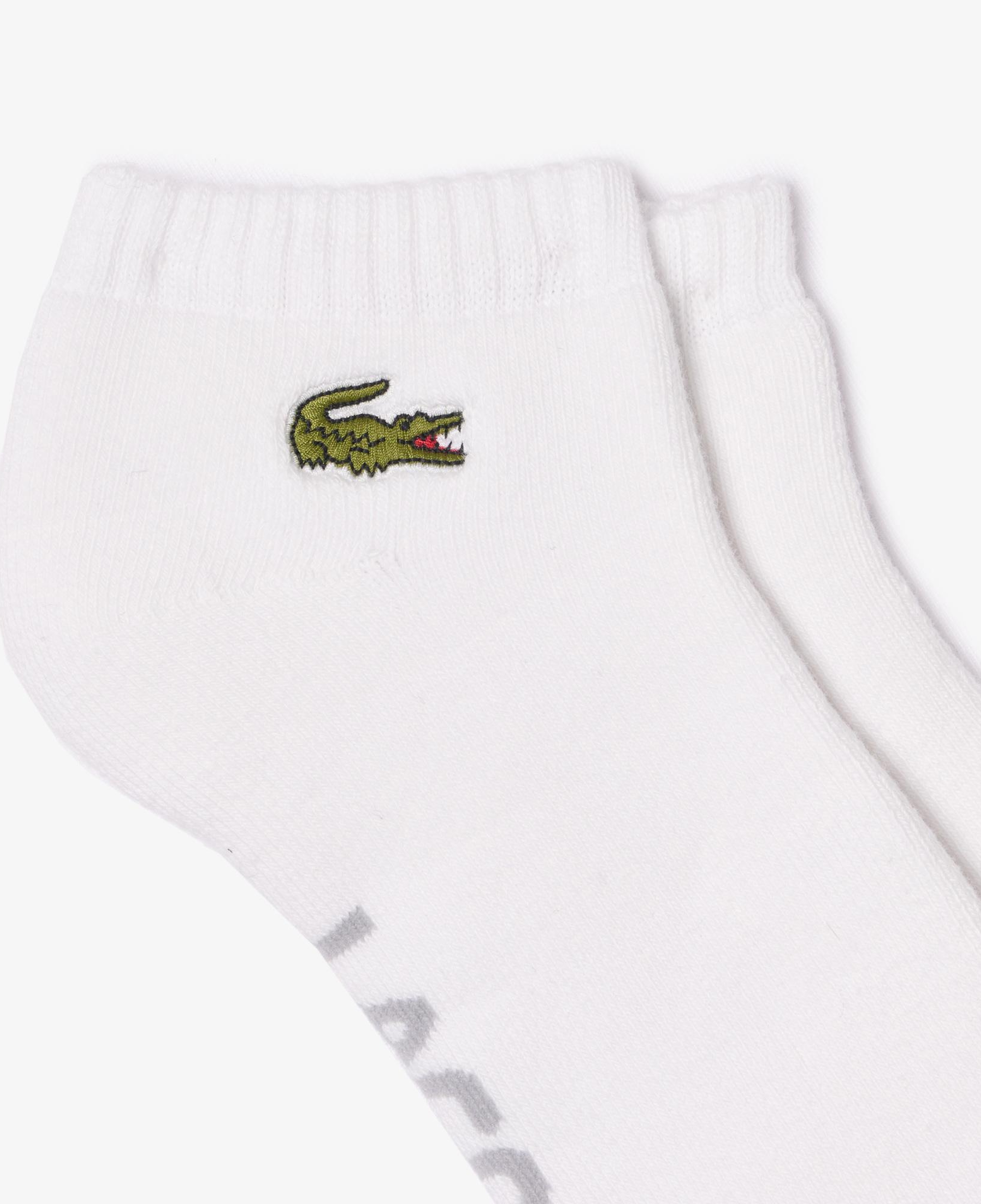 Lacoste Unisex Beyaz 2'li Çorap
