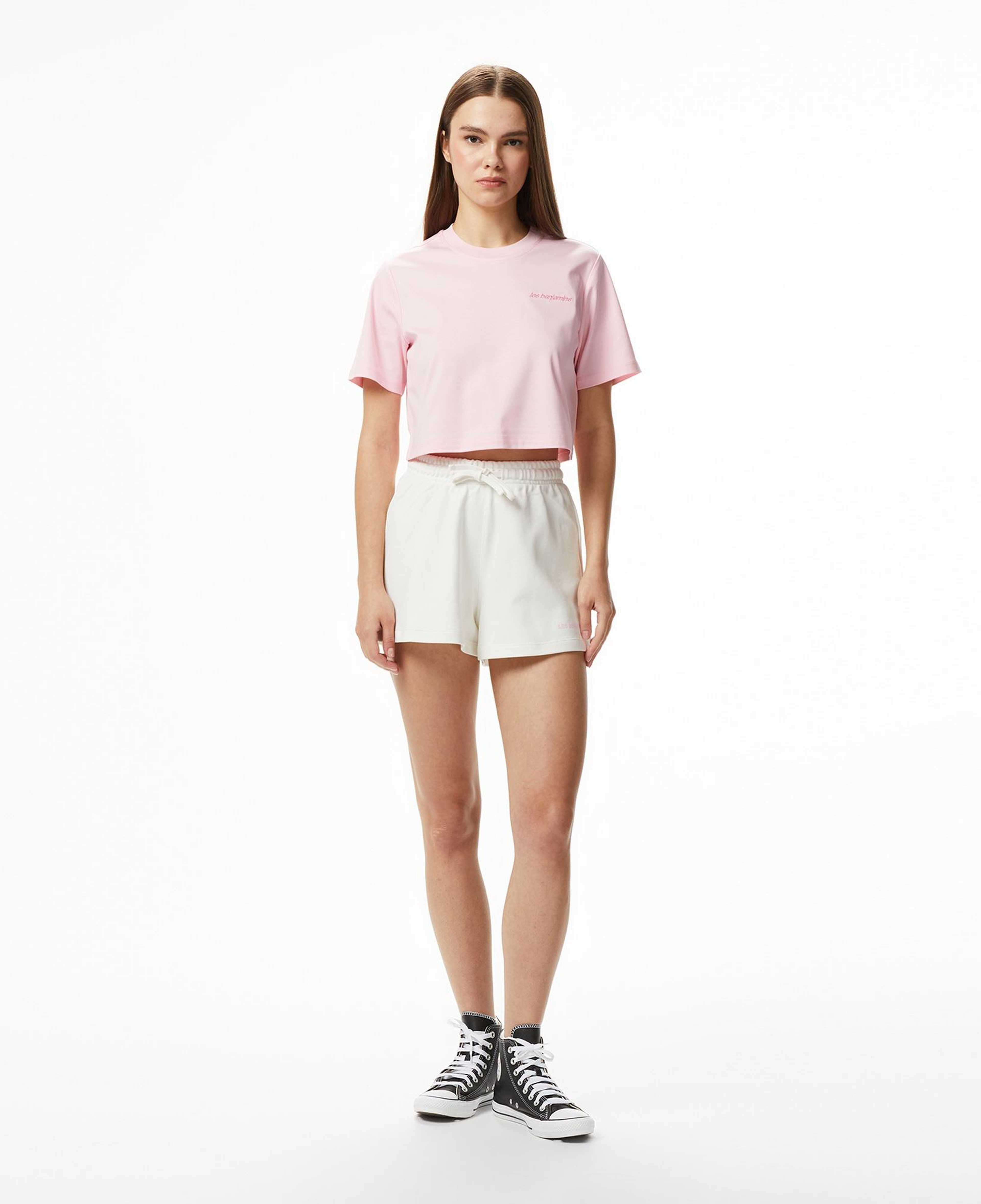 Les Benjamins 305 Kadın Pembe T-Shirt