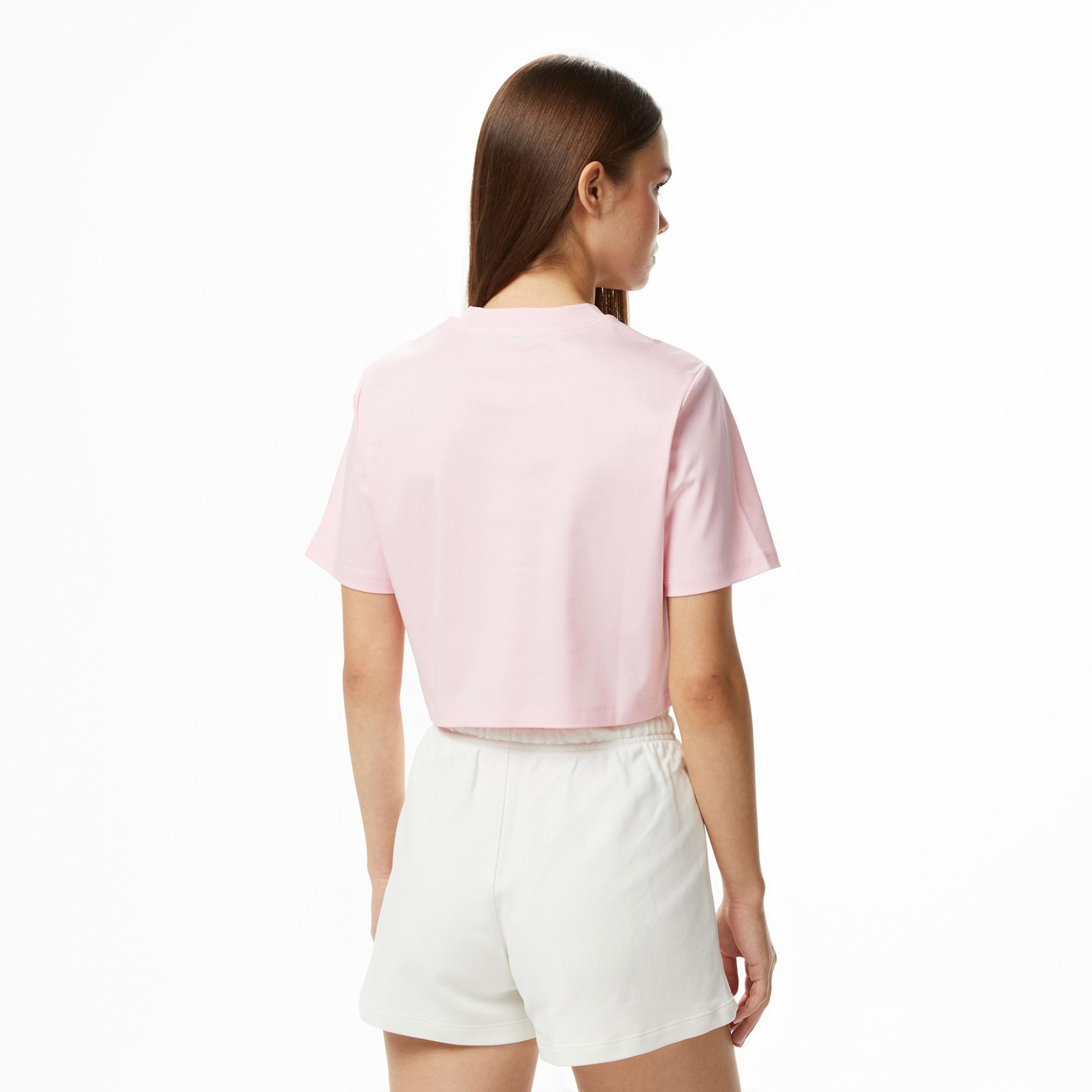 Les Benjamins 305 Kadın Pembe T-Shirt