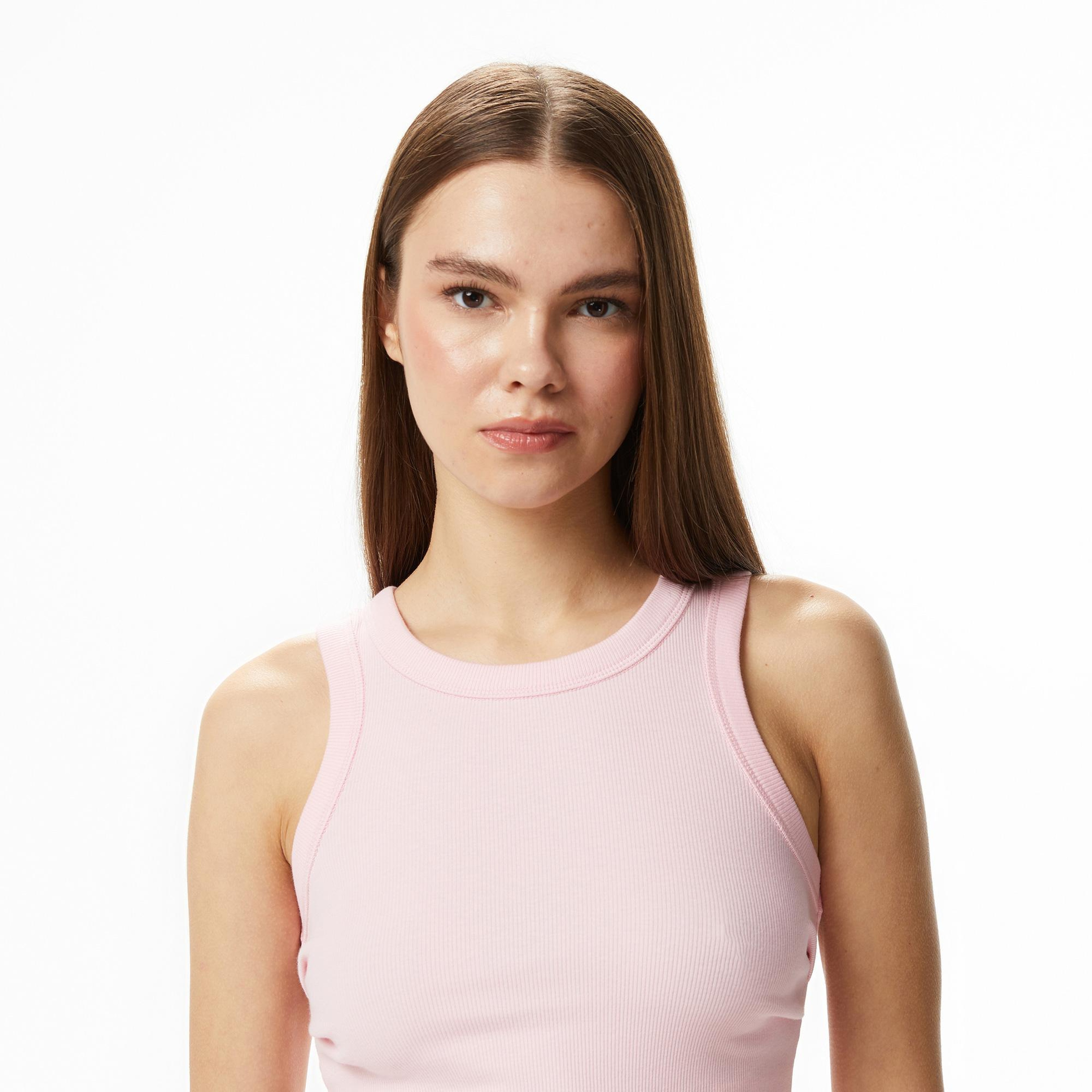 Les Benjamins 301 Kadın Pembe Crop