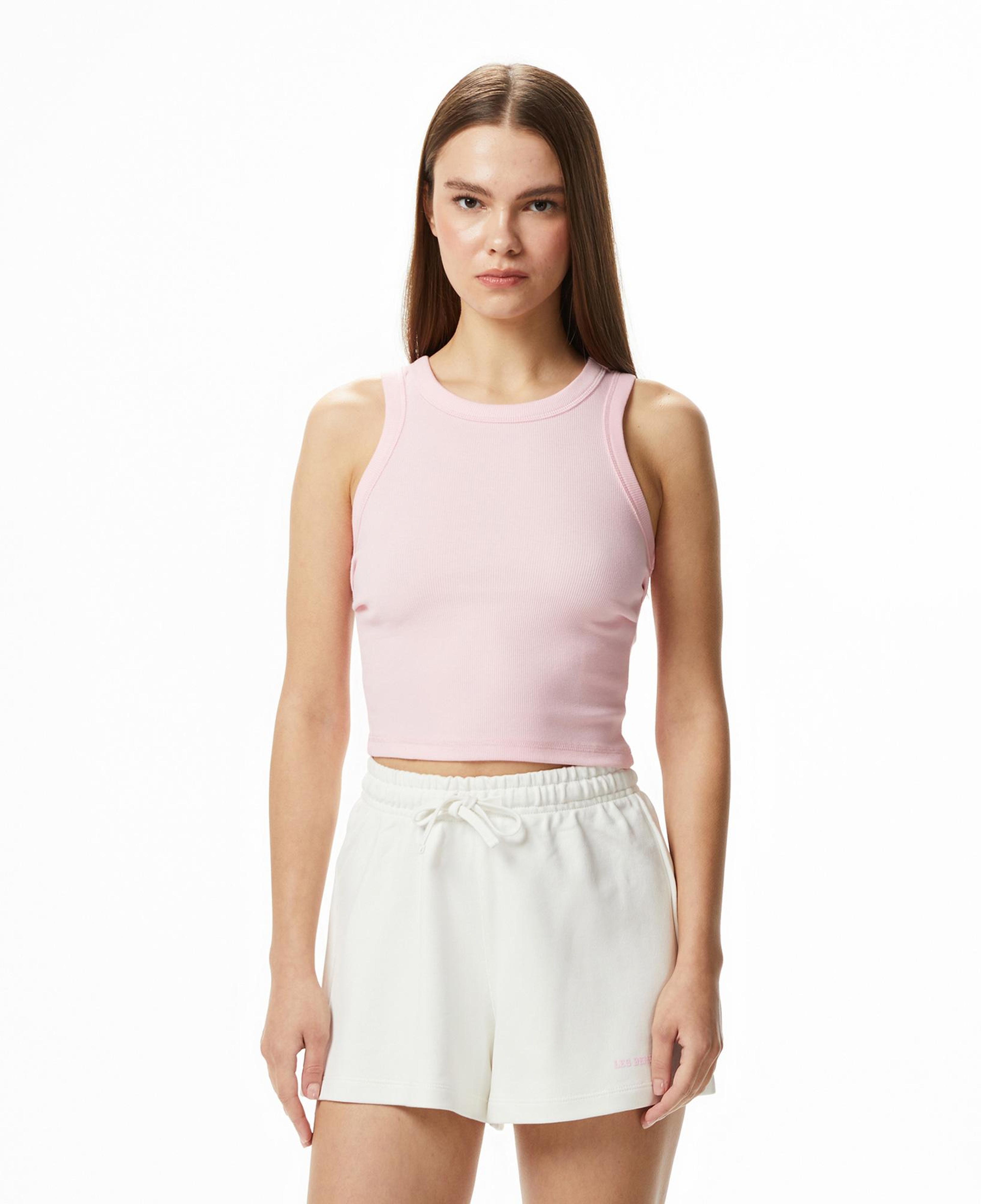 Les Benjamins 301 Kadın Pembe Crop