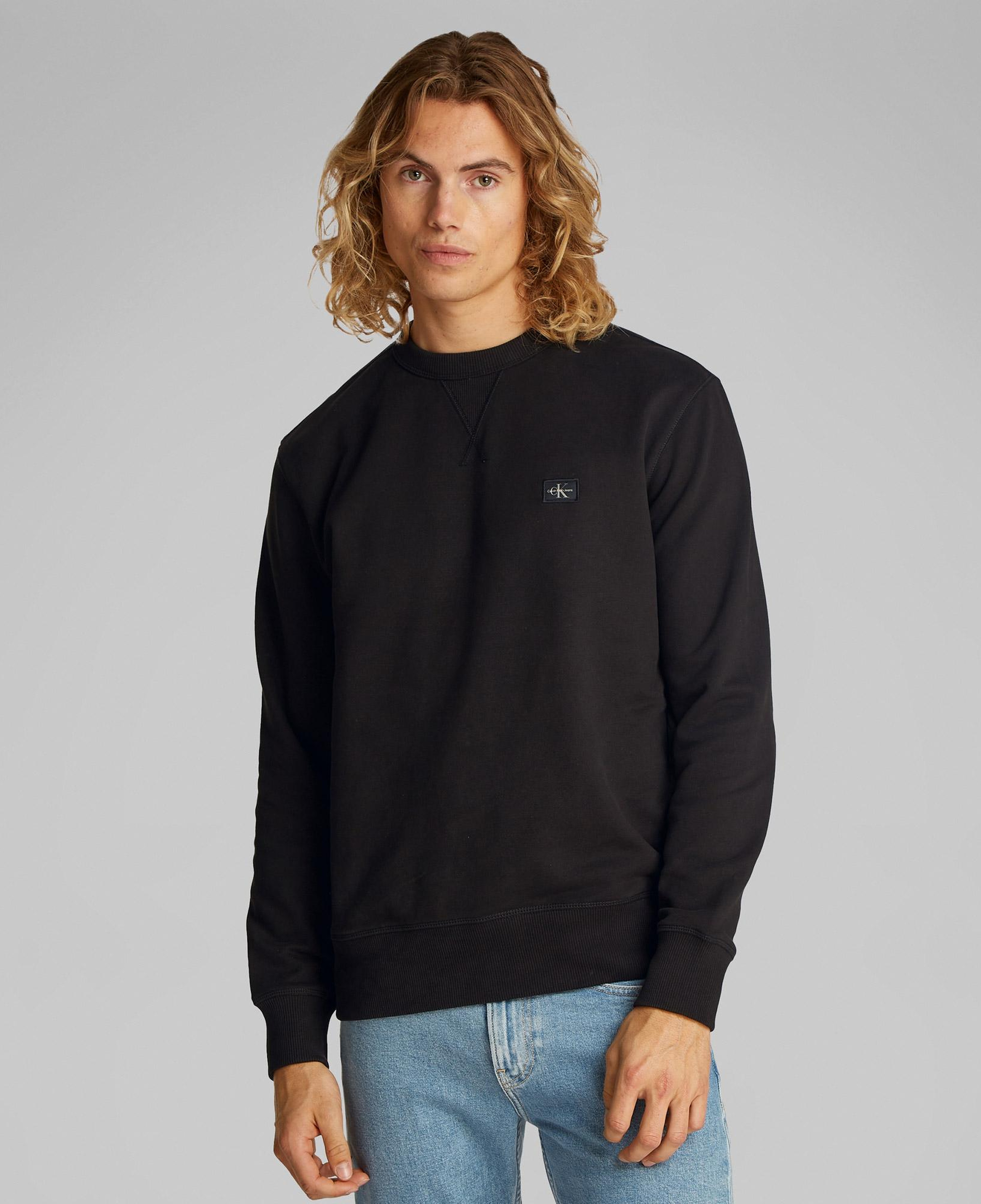 Calvin Klein Erkek Siyah Sweatshirt