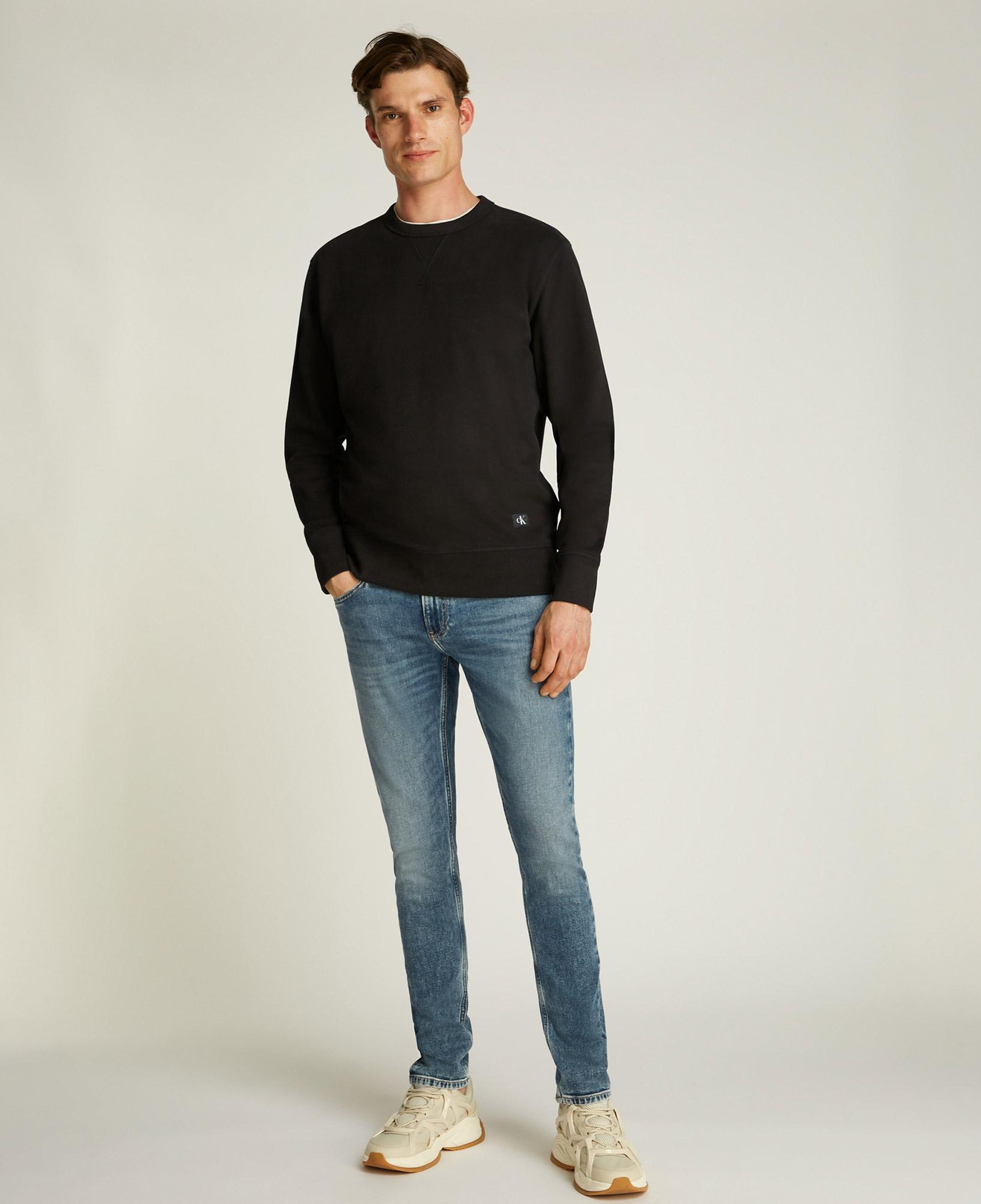 Calvin Klein Erkek Siyah Sweatshirt