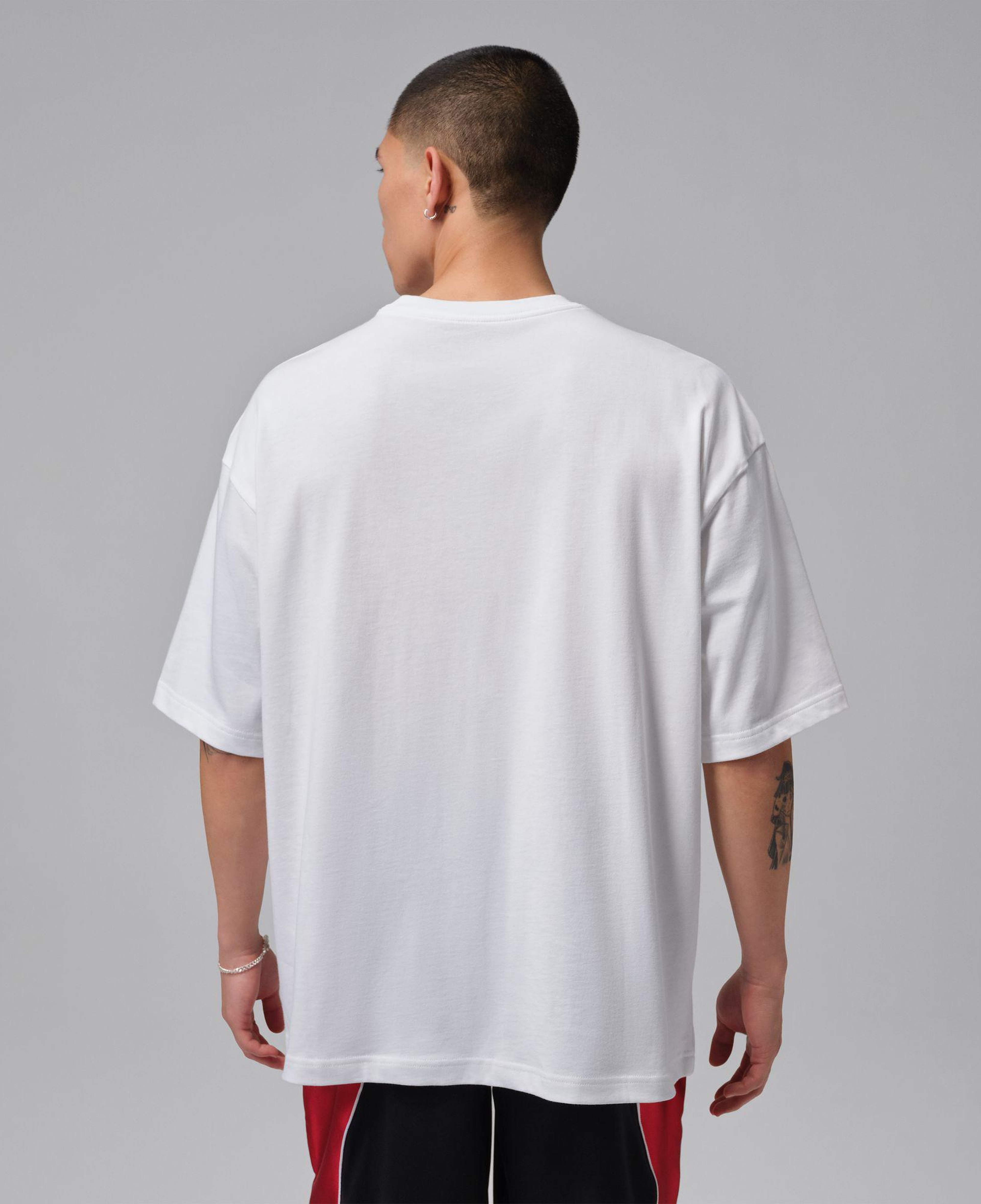 Jordan Flight Oversized Erkek Beyaz T-Shirt