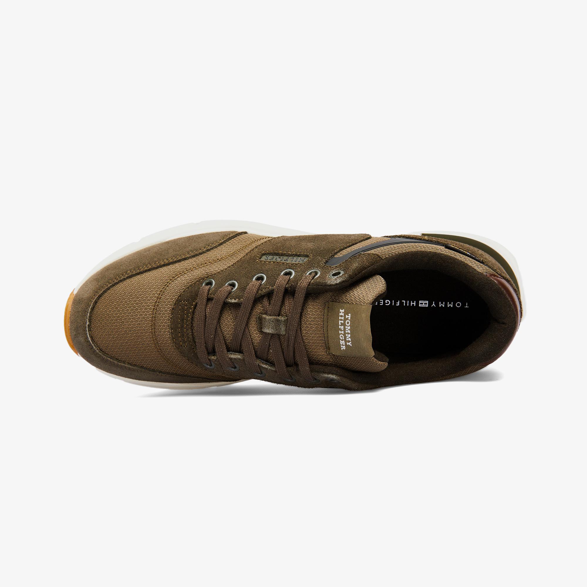 Tommy Hilfiger Erkek Haki Sneaker