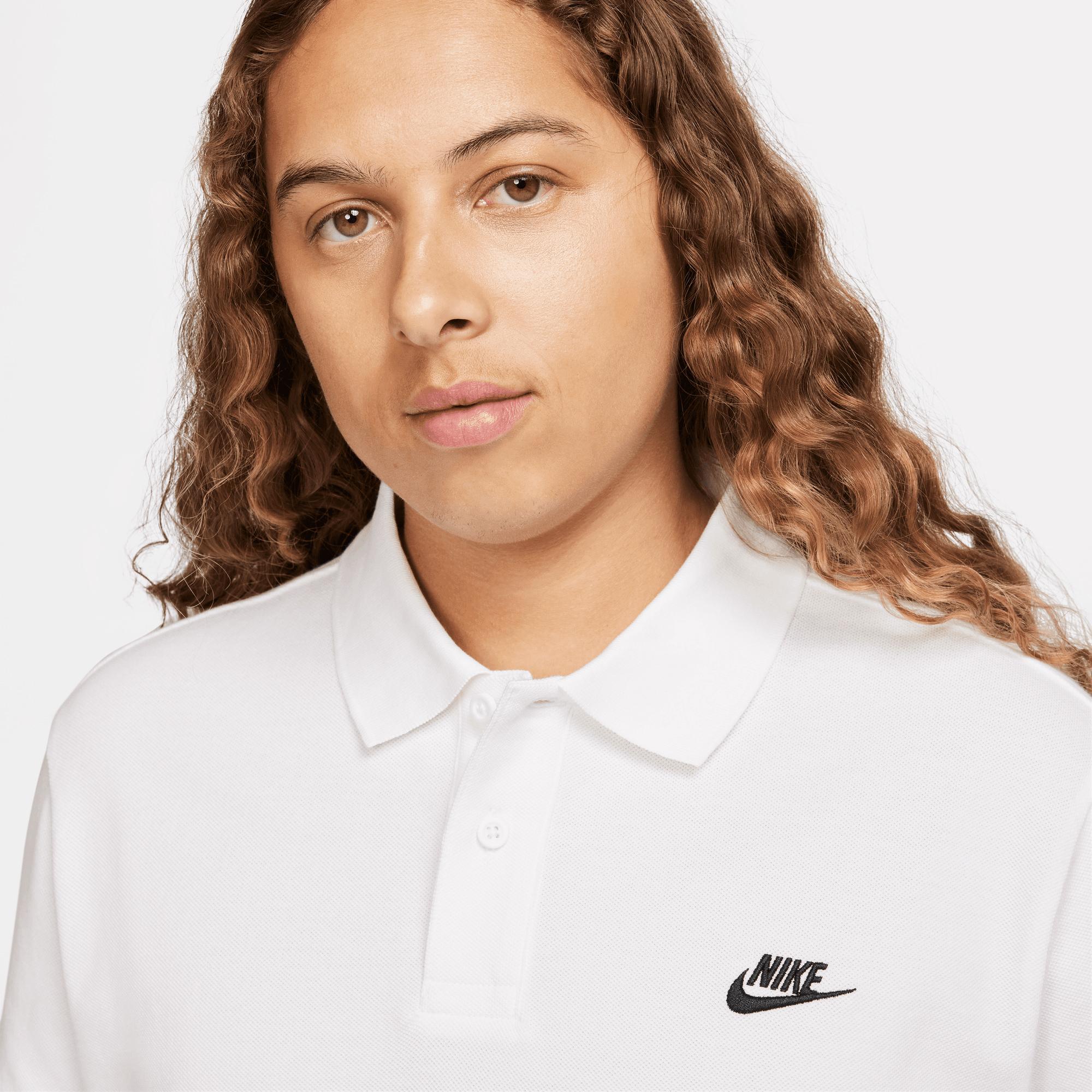 Nike Club Pique Erkek Beyaz Polo