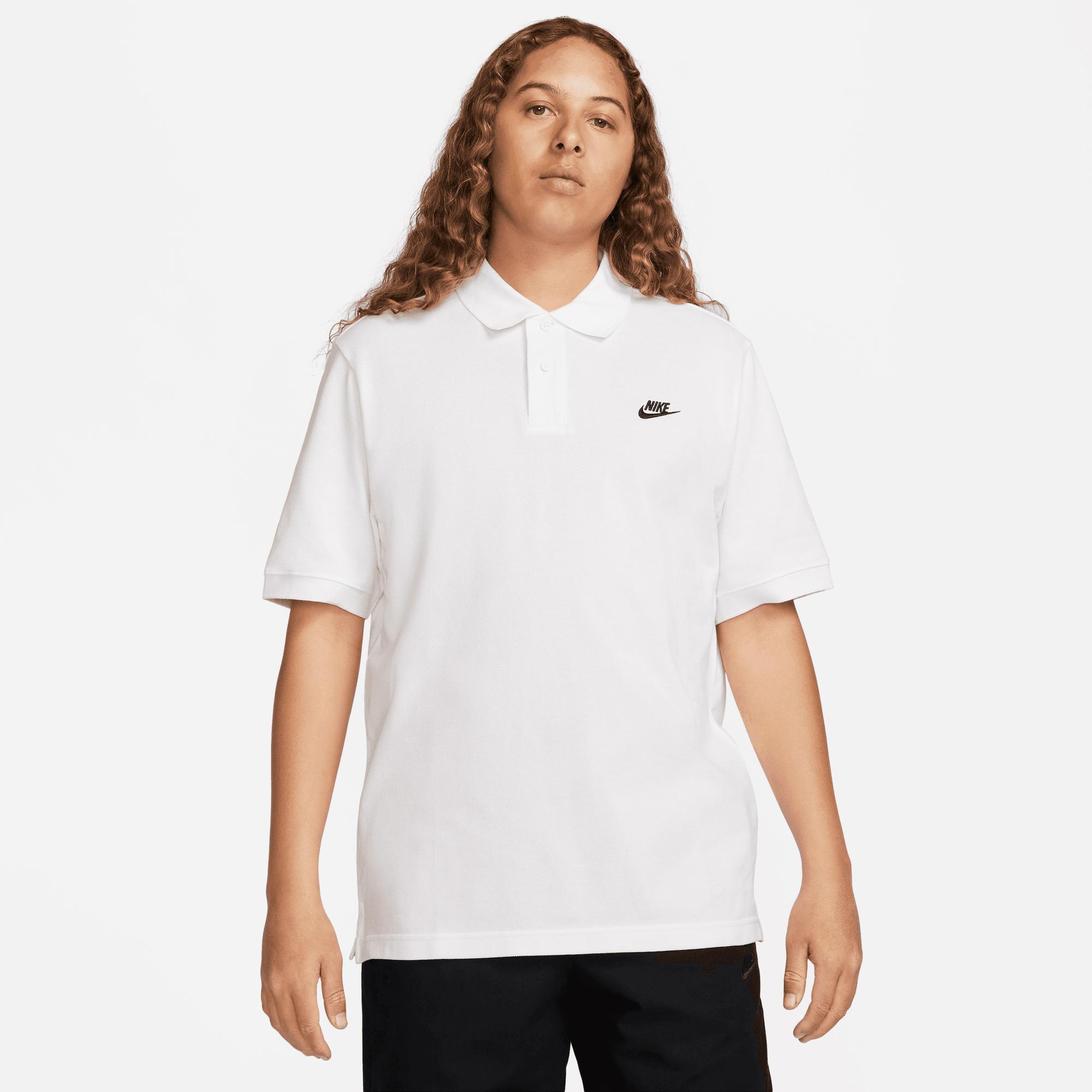 Nike Club Pique Erkek Beyaz Polo