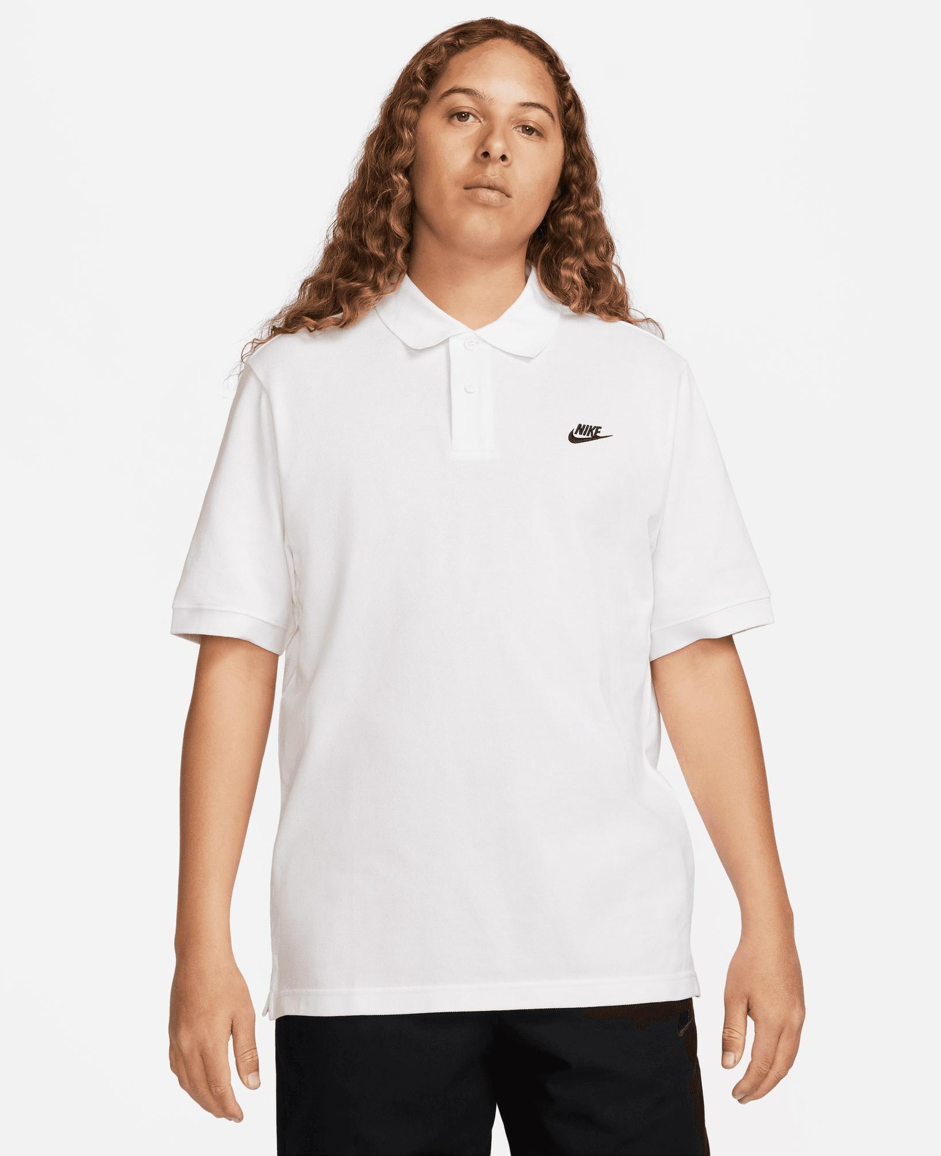 Nike Club Pique Erkek Beyaz Polo