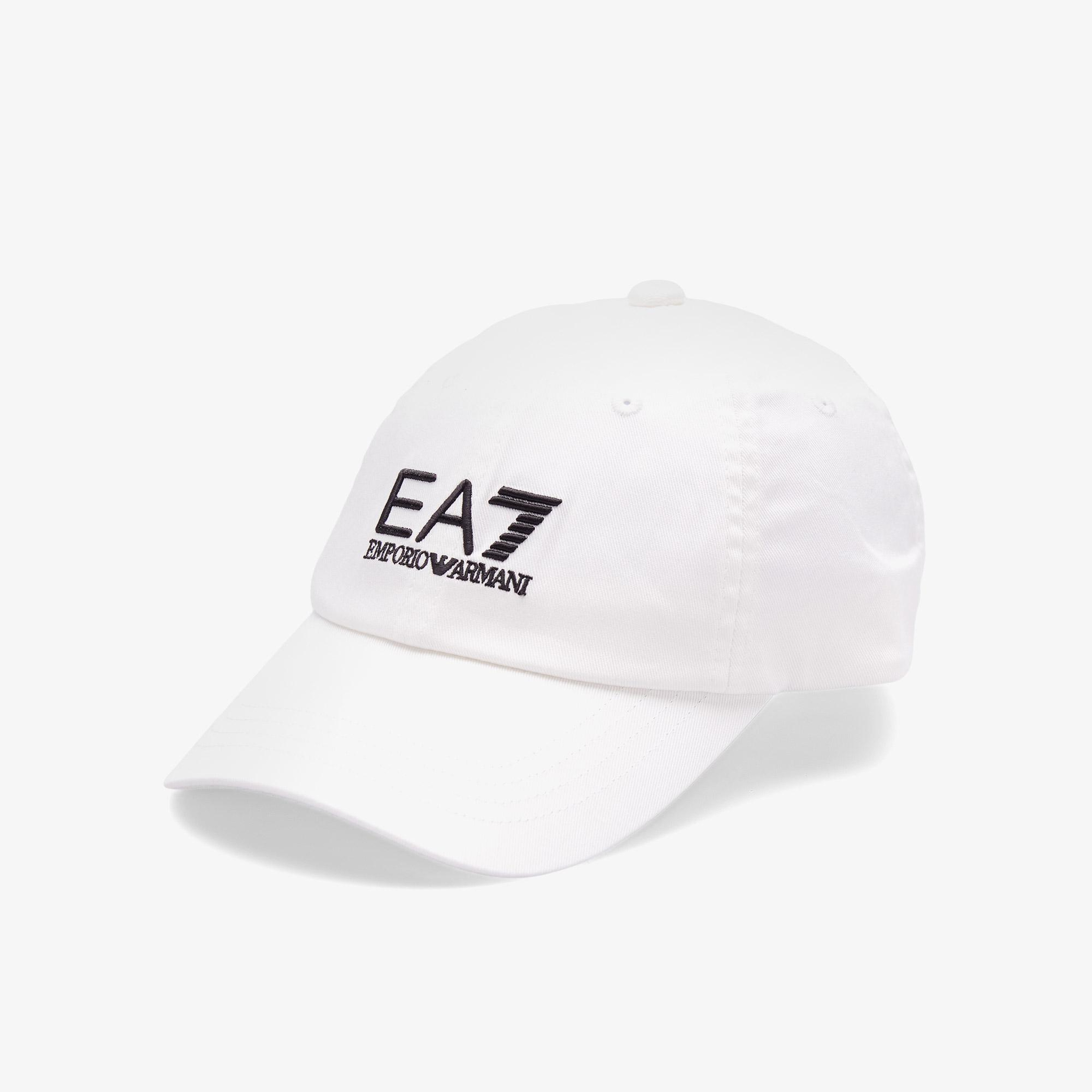 EA7 Unisex Beyaz Şapka