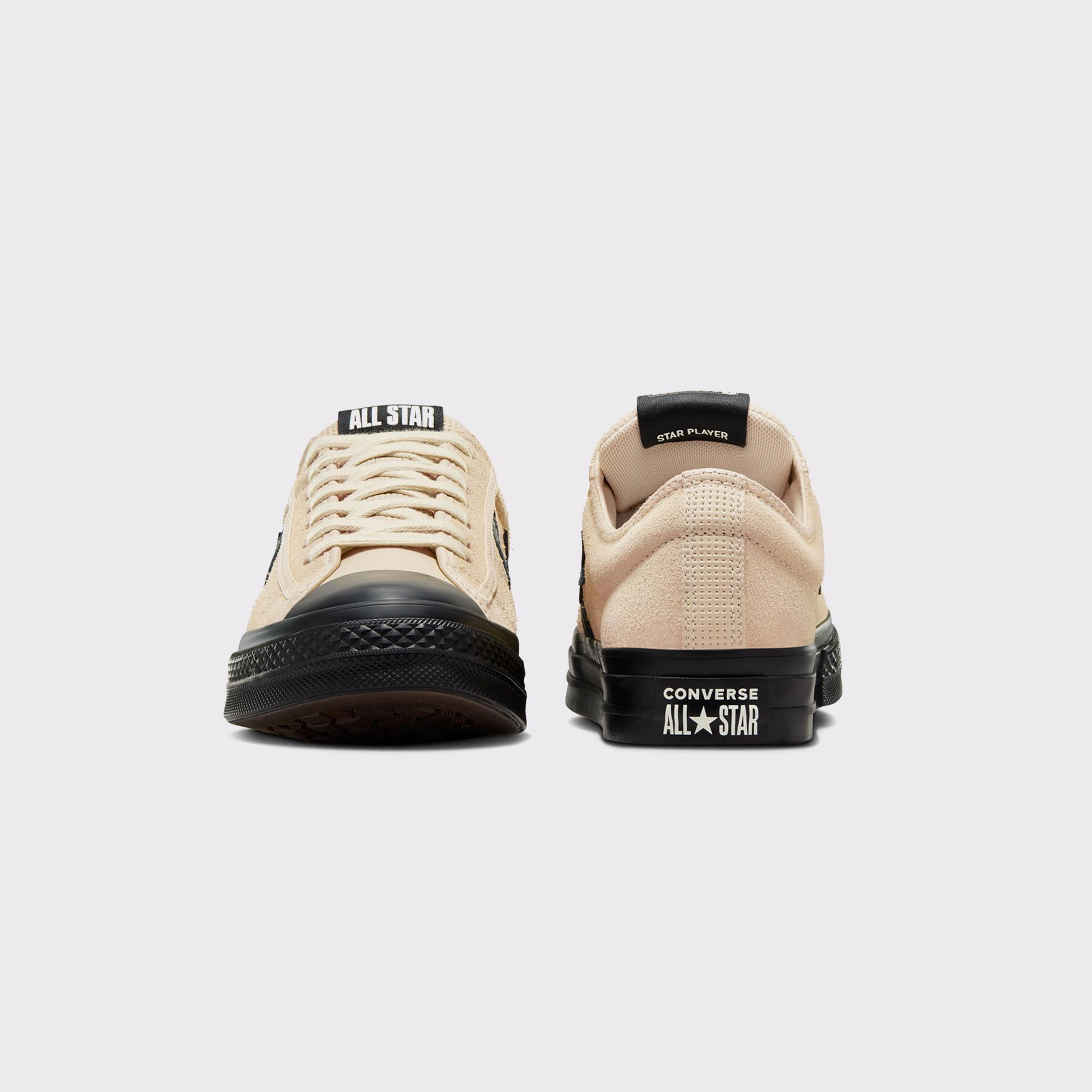 Converse Star Player 76 Unisex Krem Deri Sneaker