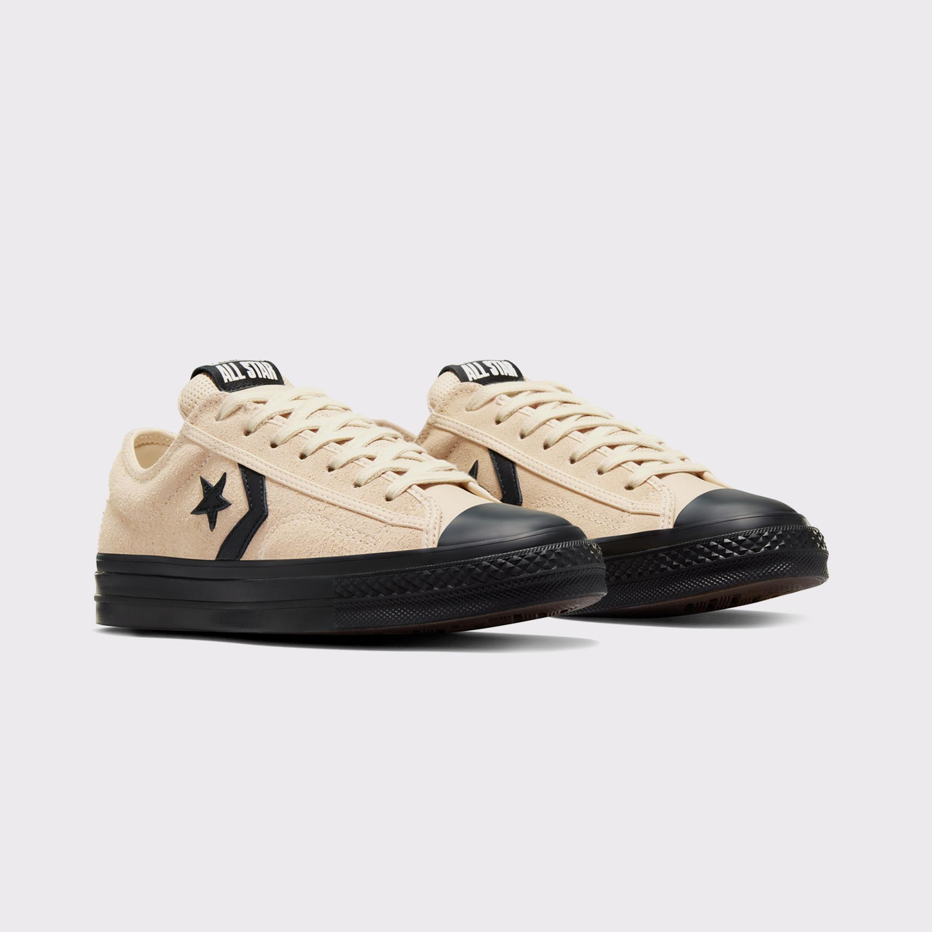 Converse Star Player 76 Unisex Krem Deri Sneaker