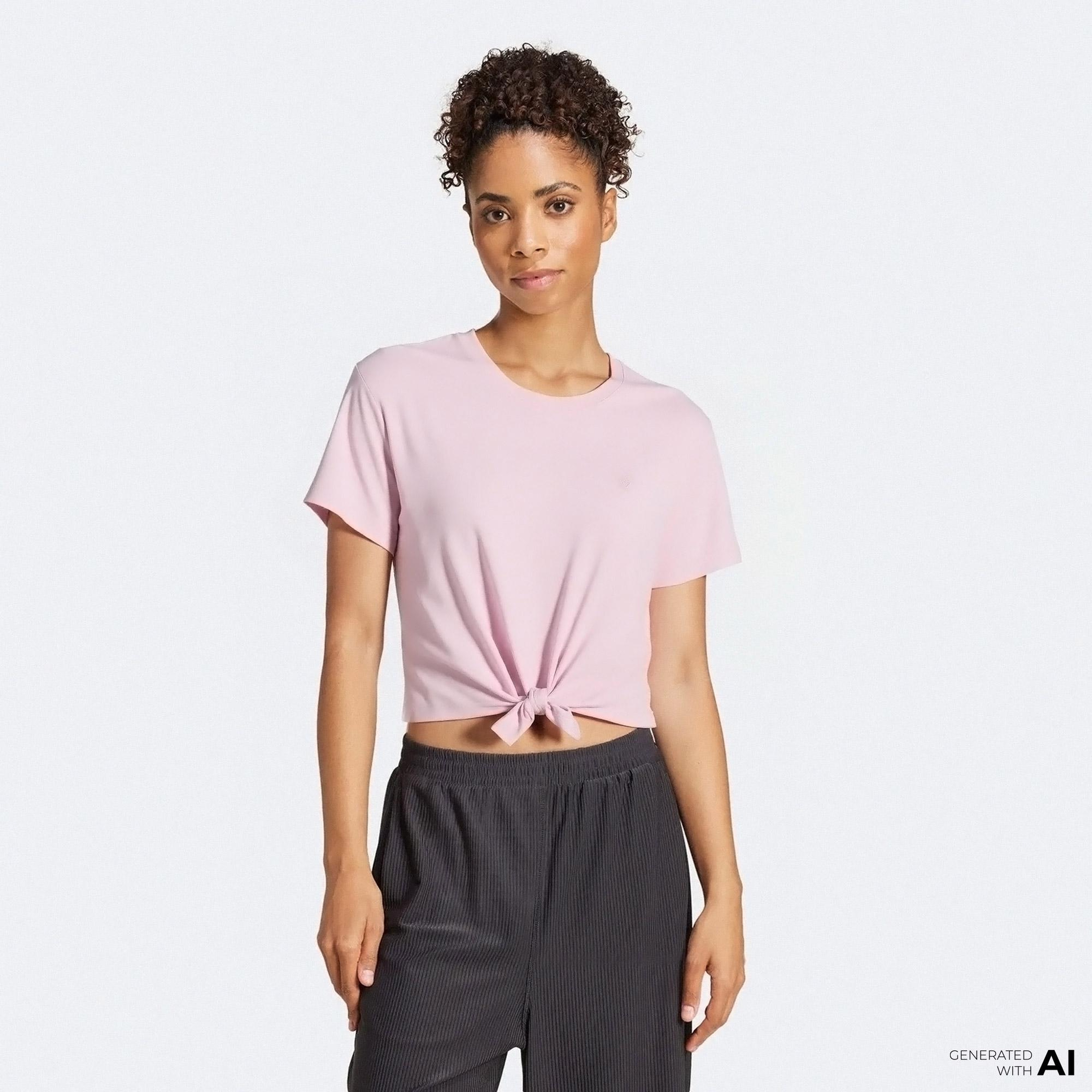 Converse Kadın Pembe T-Shirt