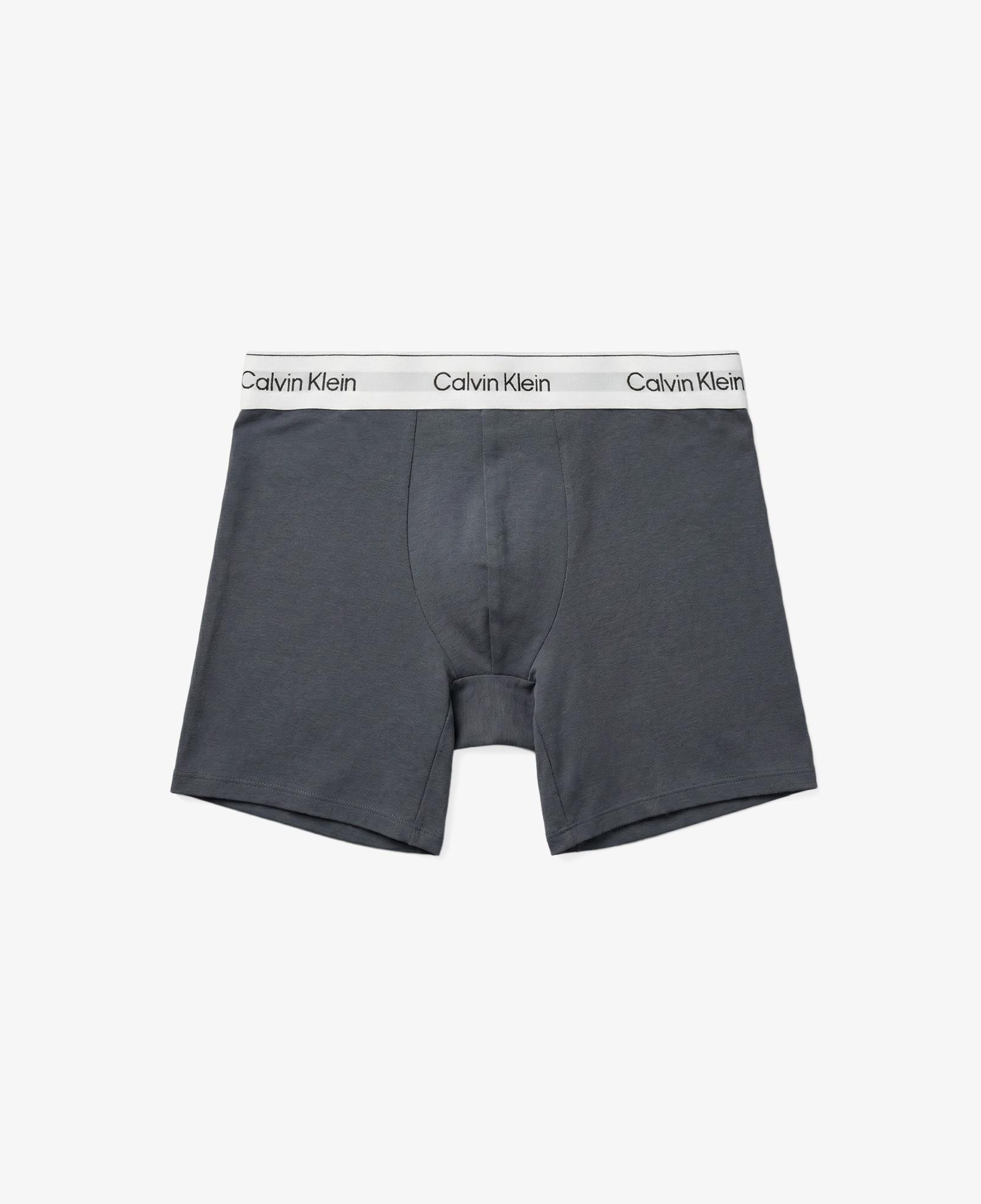 Calvin Klein Brief 3'lü Erkek Mavi Boxer