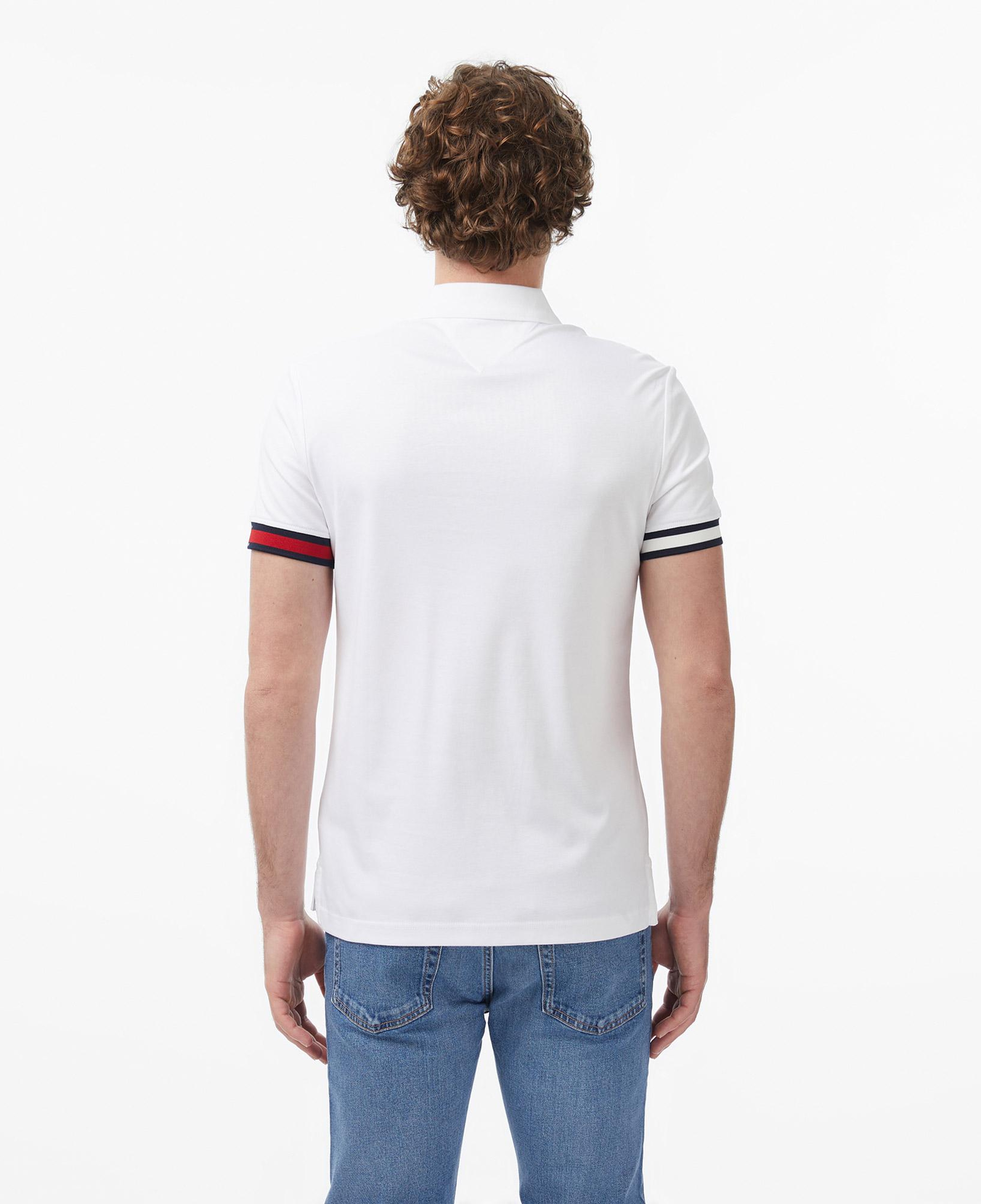 Tommy Hilfiger Erkek Beyaz Polo Yaka T-Shirt