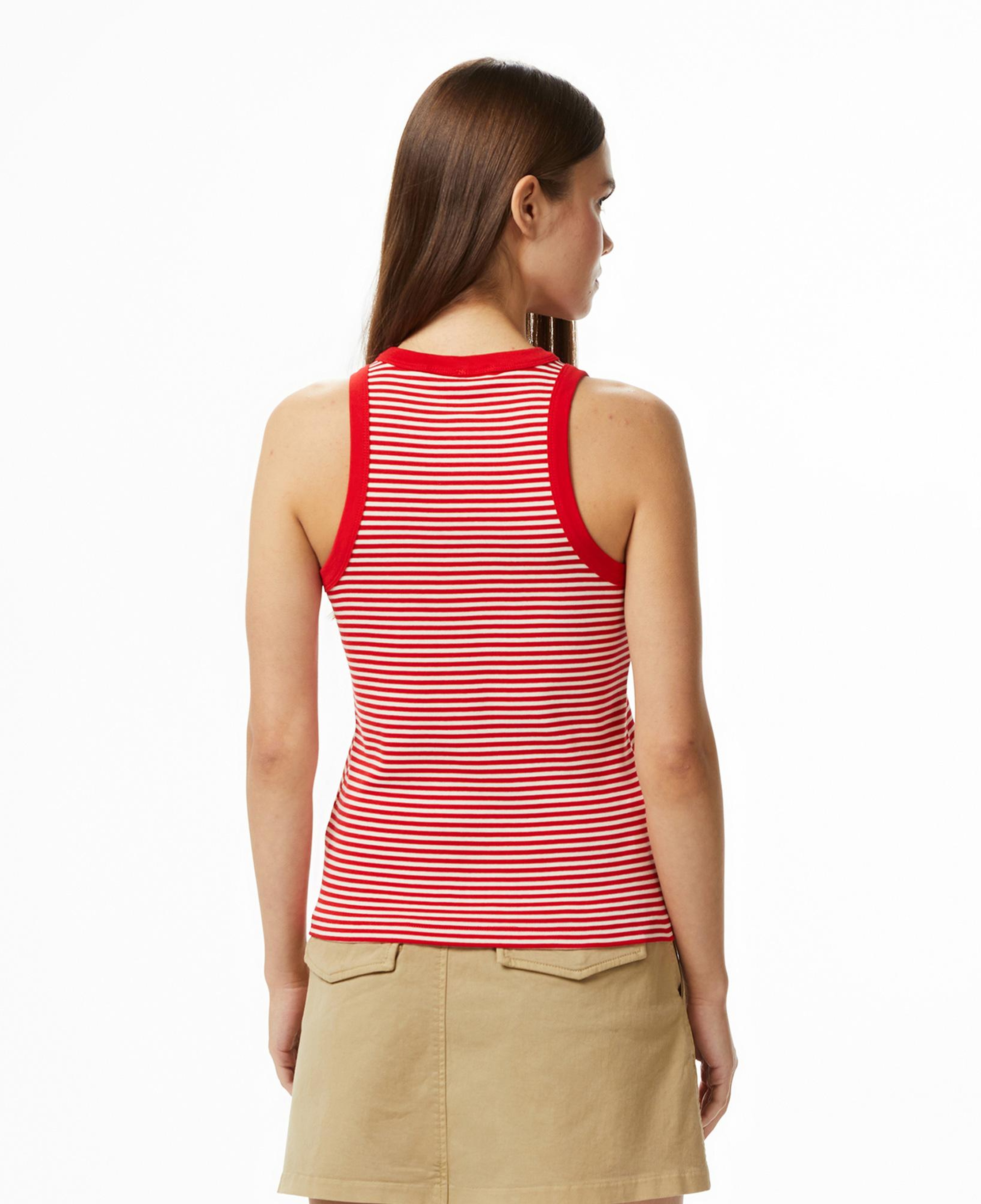 Tommy Hilfiger Gold Button Kadın Bordo T-Shirt