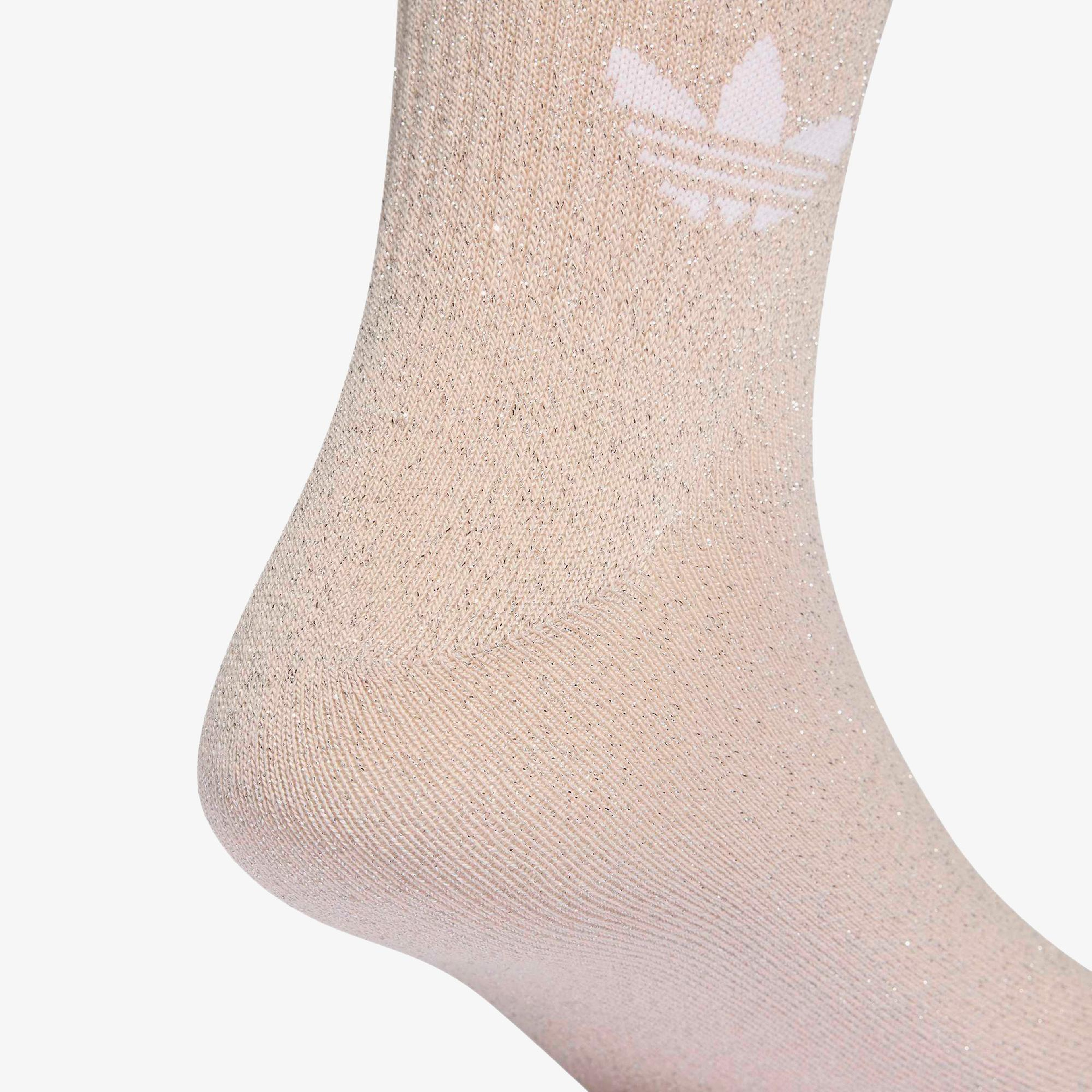 adidas 3-Stripes 2' li Unisex Pembe Çorap