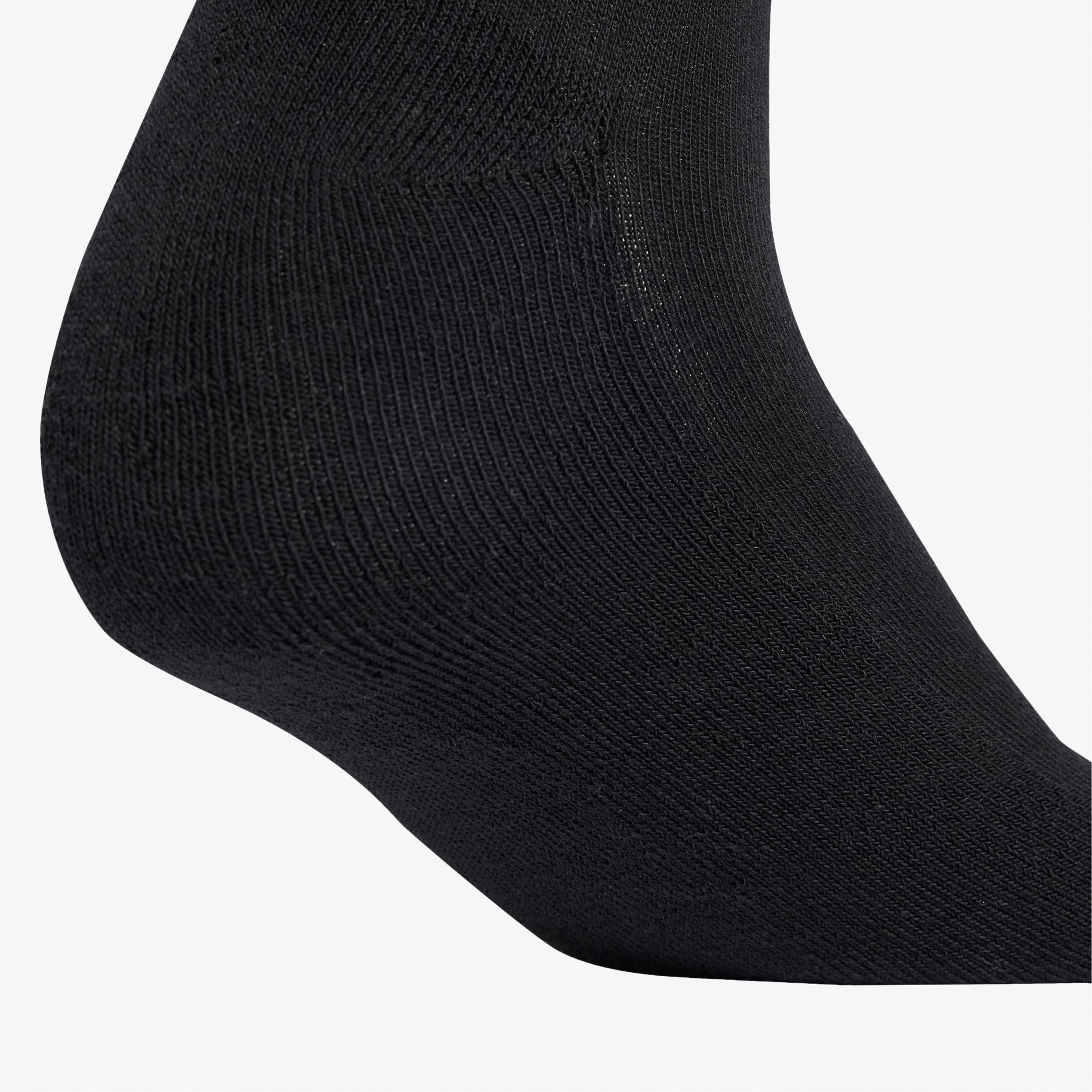 adidas 3-Stripes Ankle 3' lü Unisex Siyah Çorap