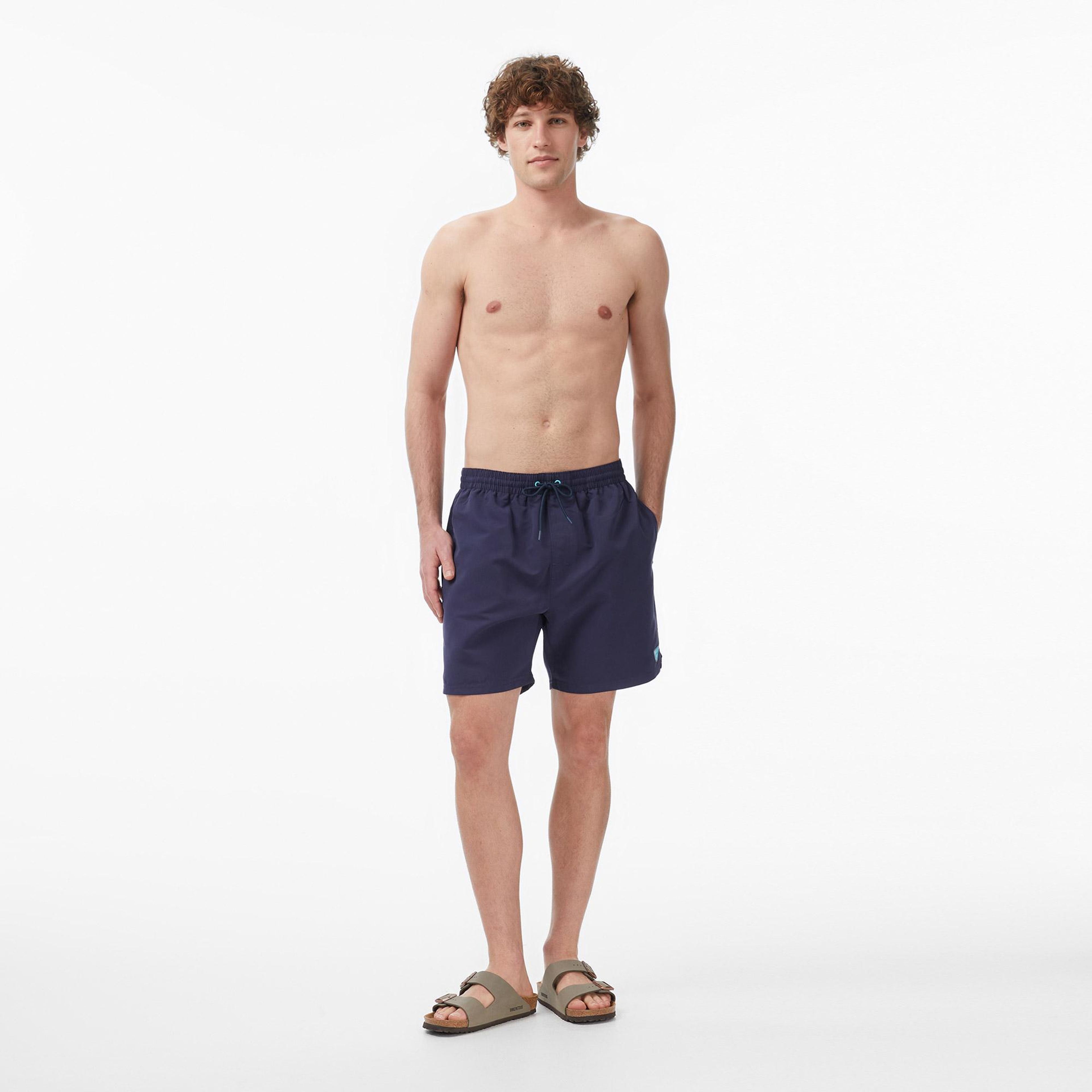 Guess Panama Erkek Lacivert Deniz Şortu