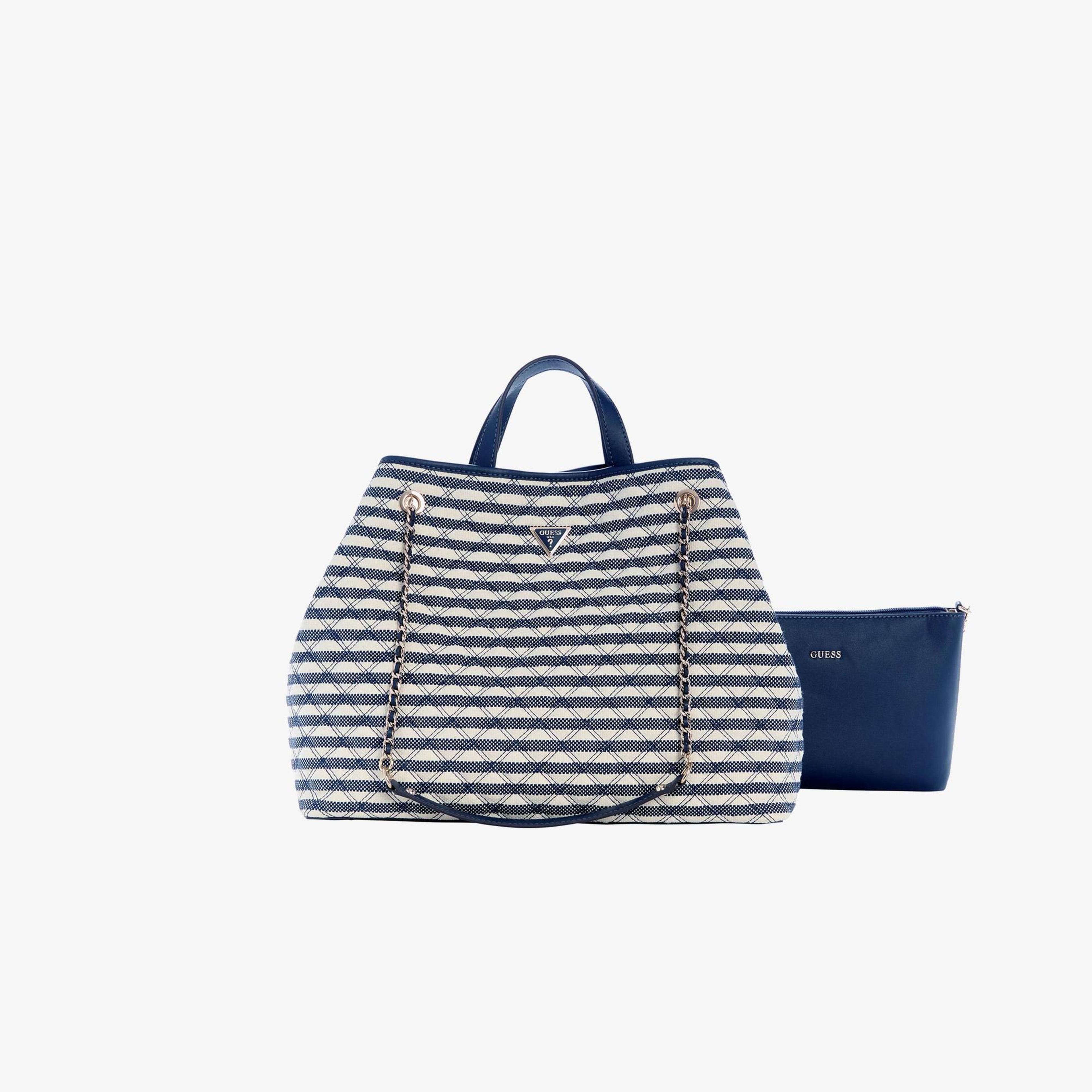 Guess Giully Iı Tote Kadın Renkli Omuz Çantası