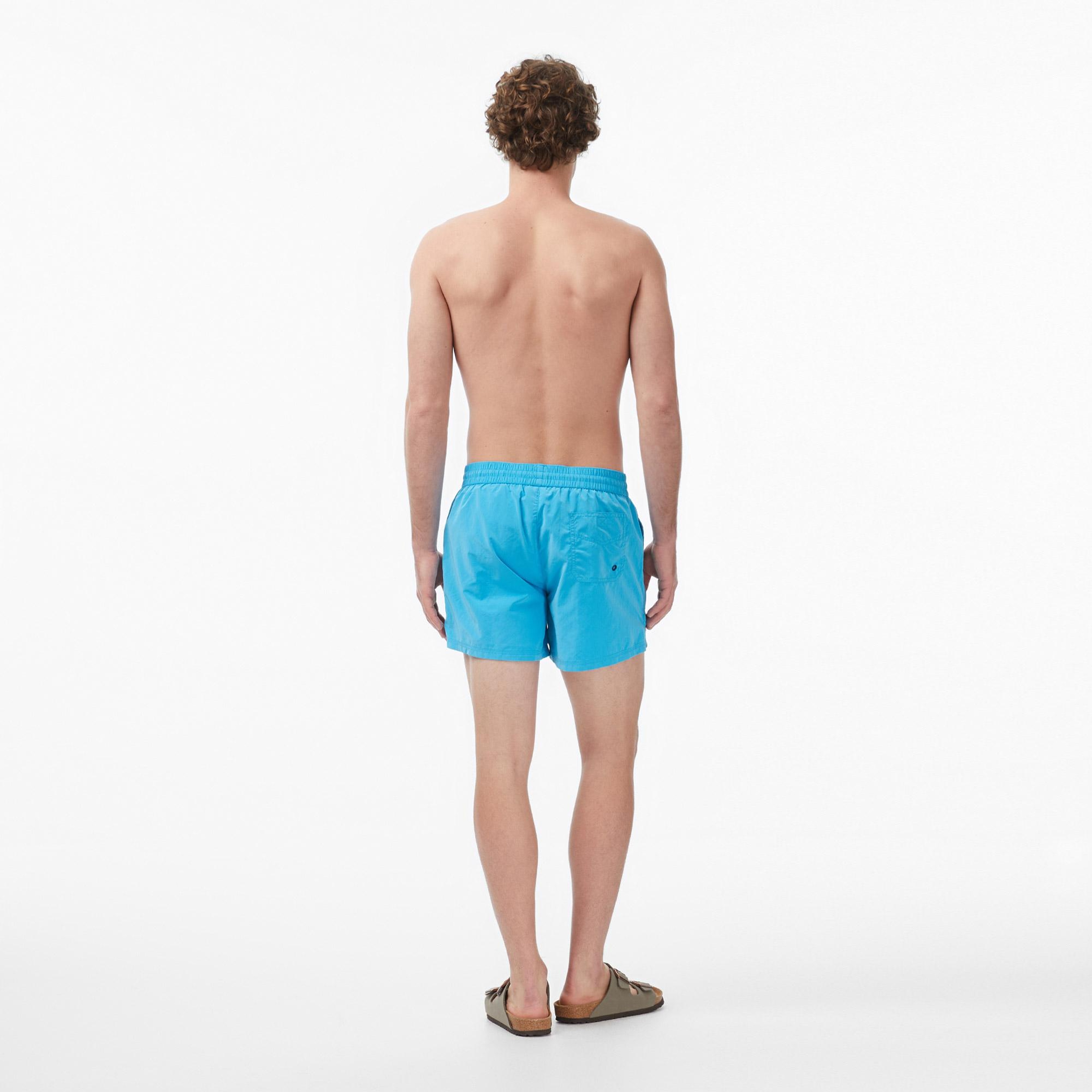 Guess Poly Erkek Mavi Deniz Şortu