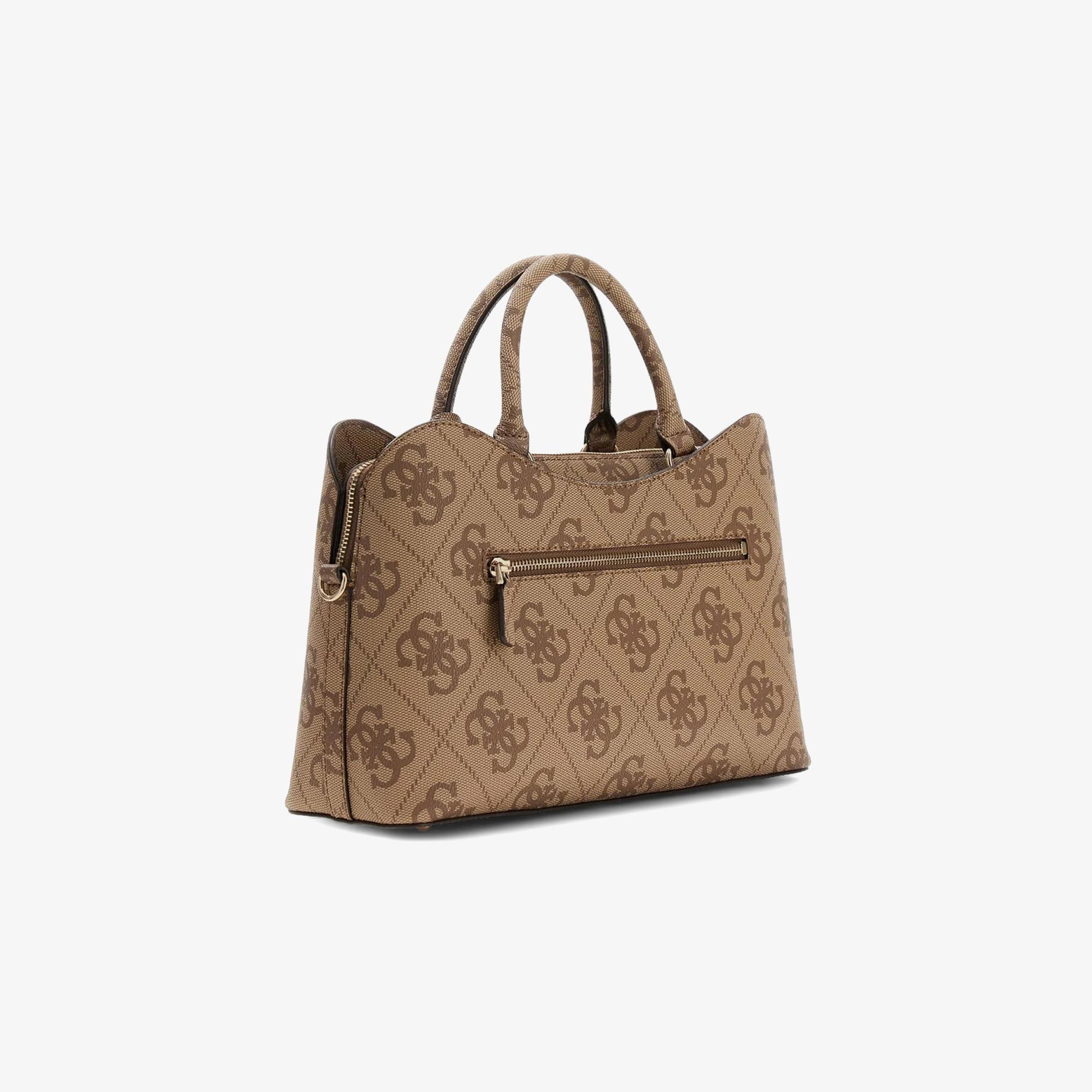 Guess Janie Logo Kadın Kahverengi El Çantası